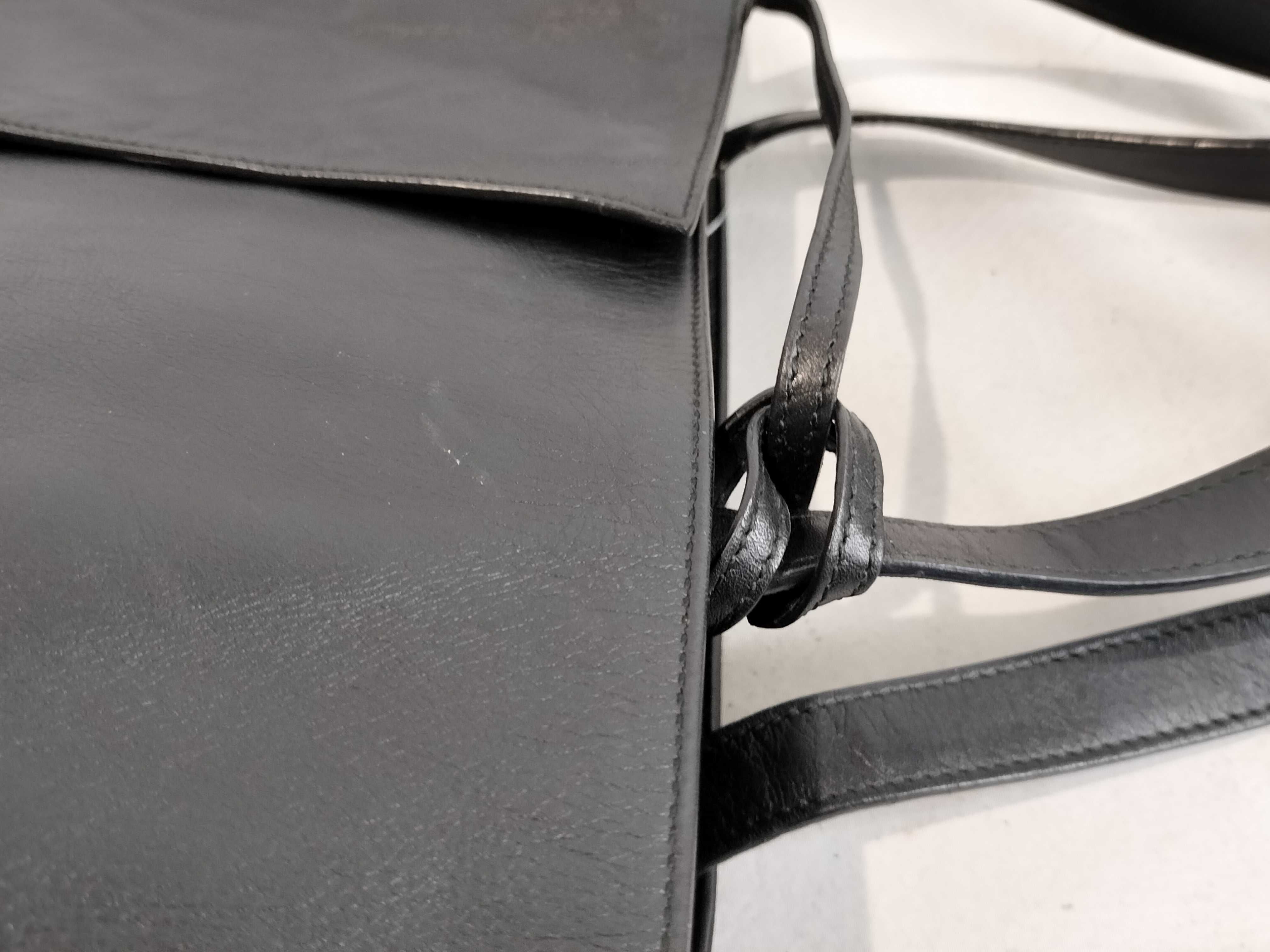 Leather Tote Handbag with Pouch — view 6