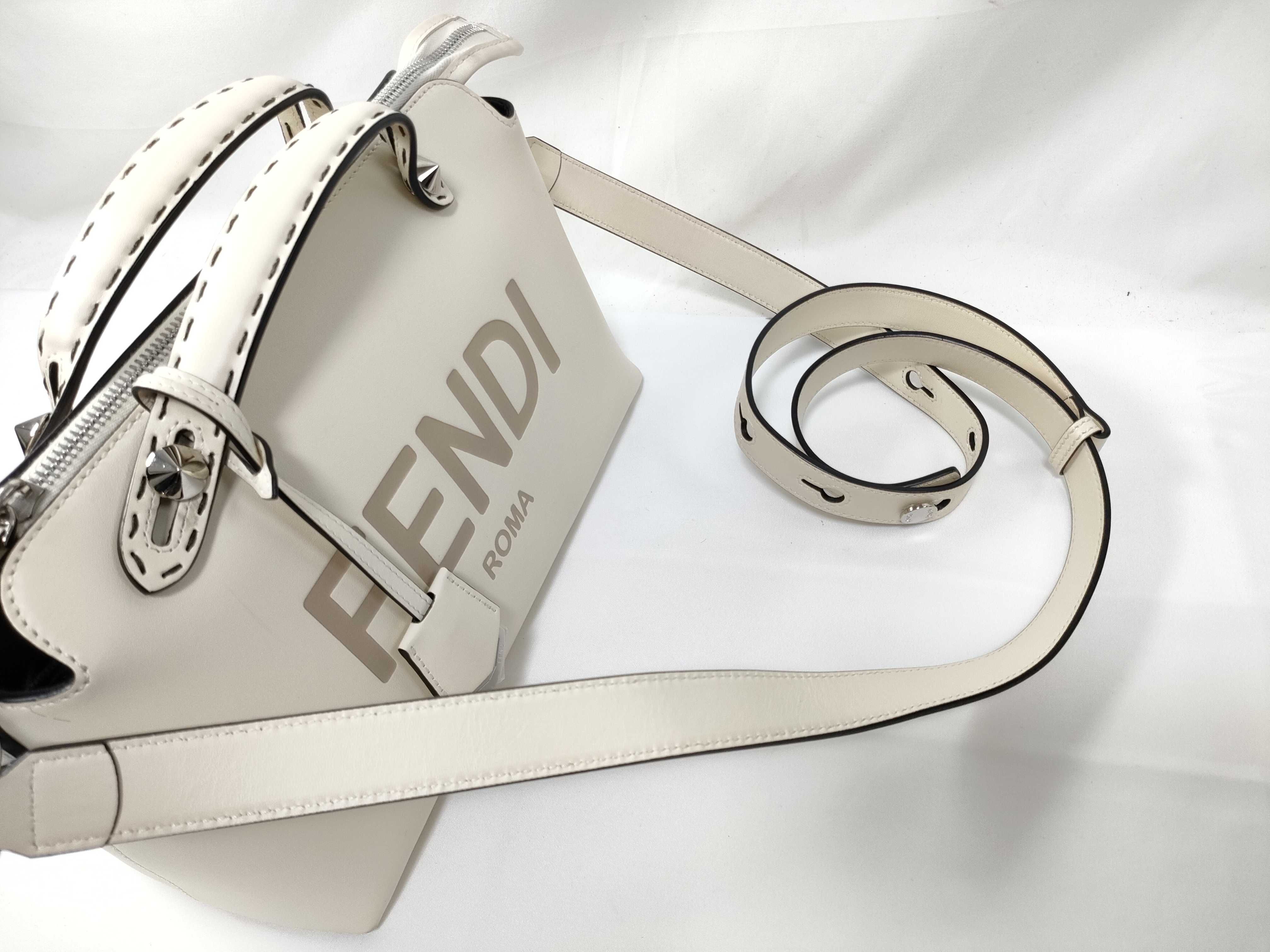 By The Way Medium Leather 2-Way Handbag, Ivory, 8BL146 (Handbag) — view 5