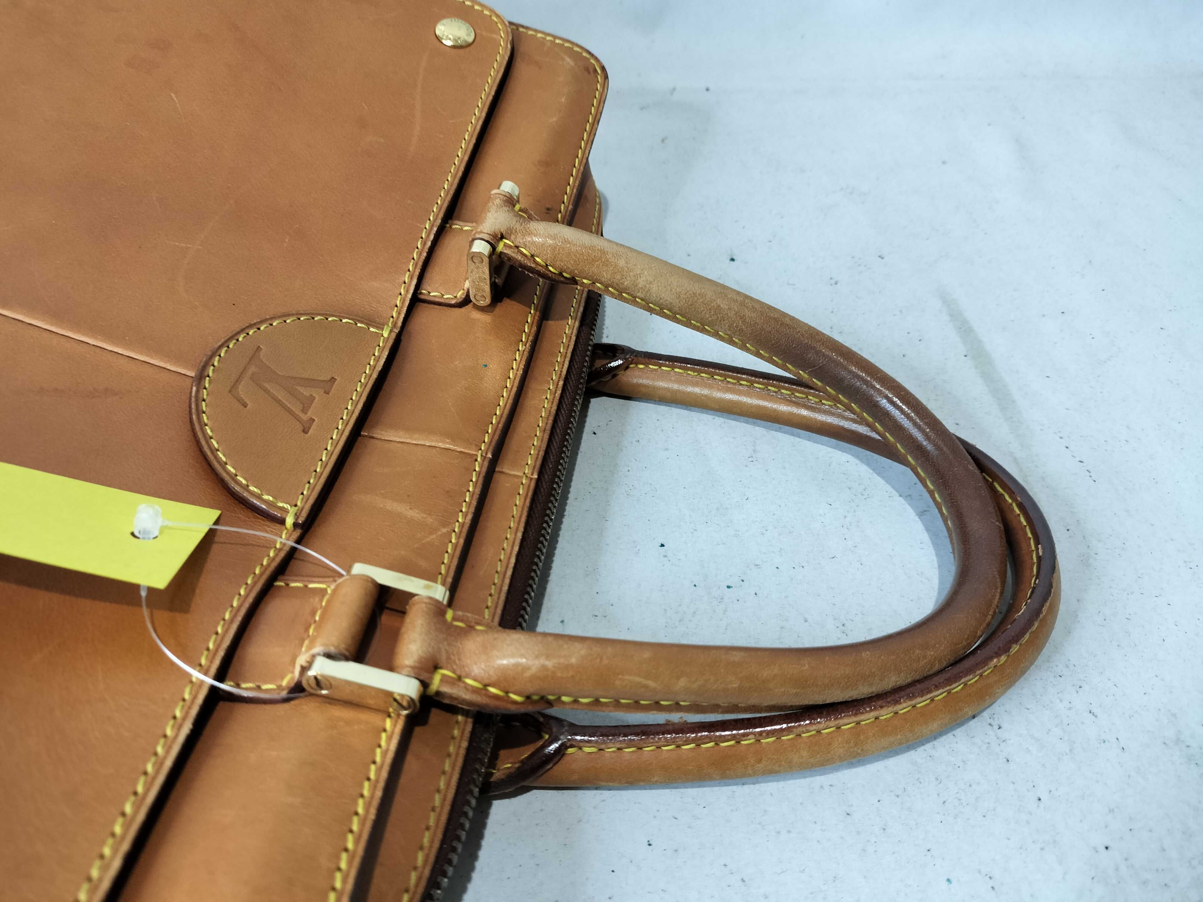 Leather Business Bag Handbag — view 4