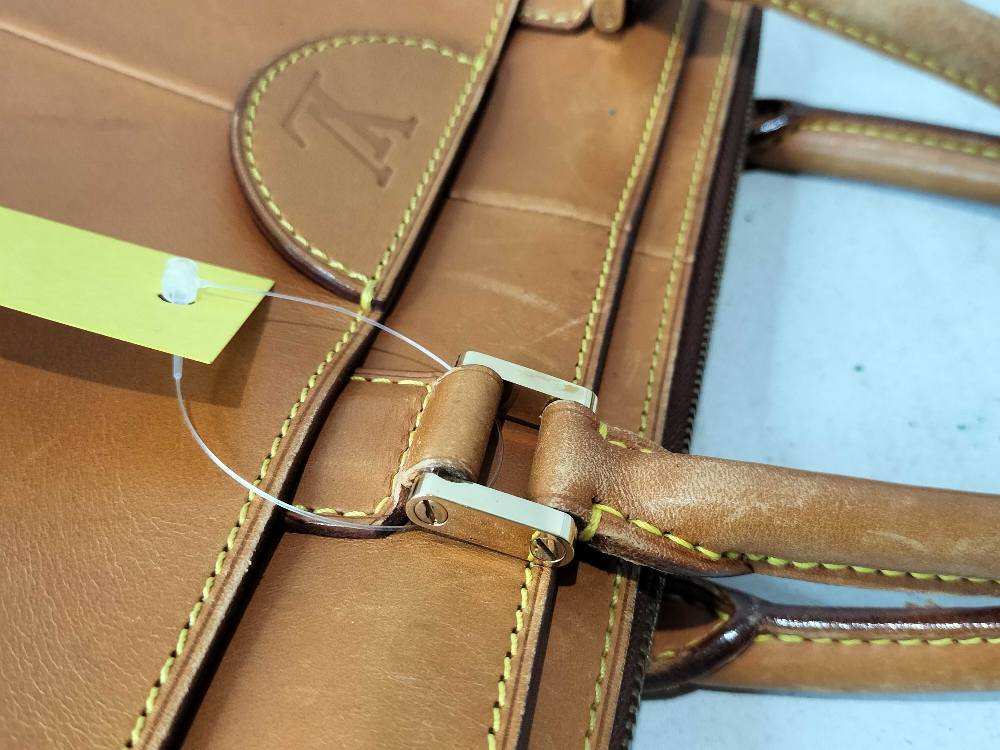 Leather Business Bag Handbag — view 6