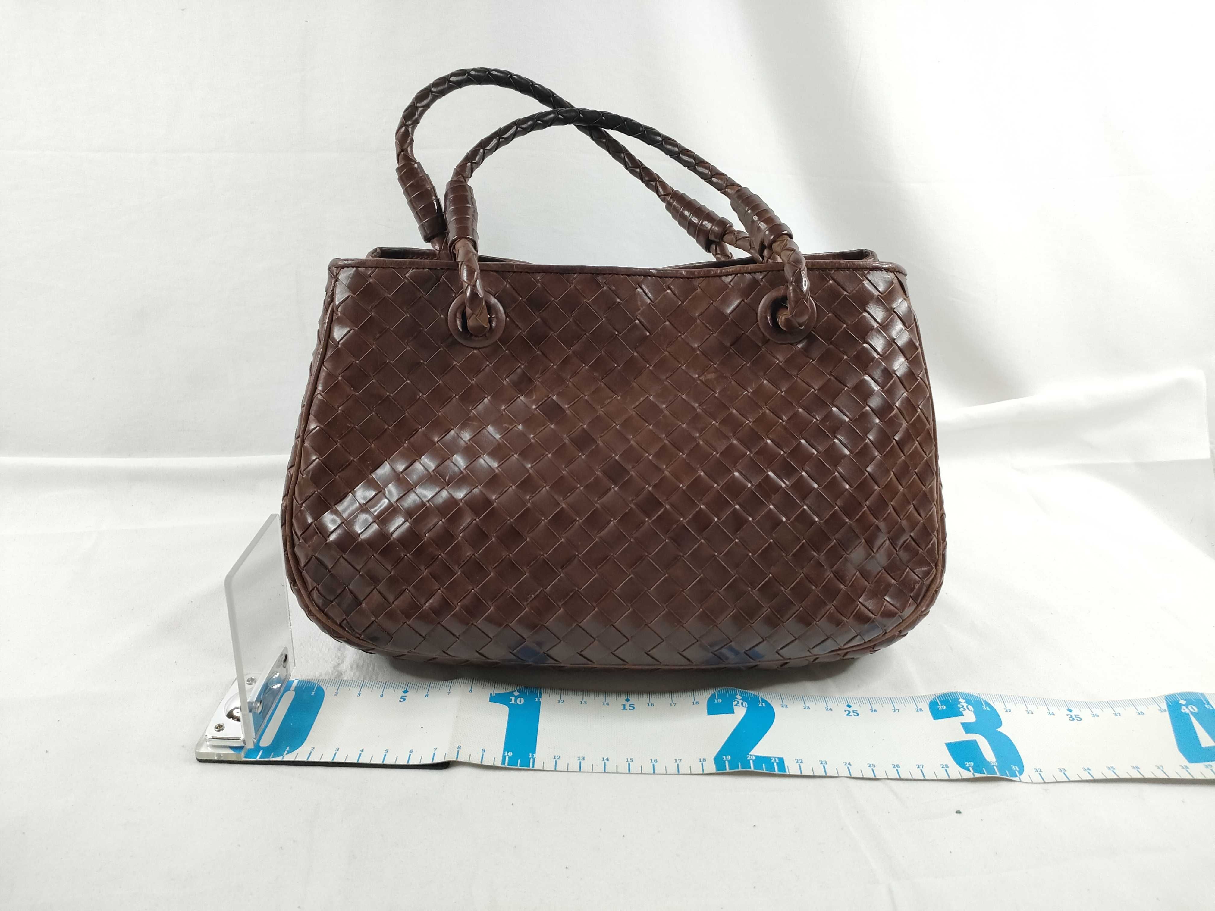 Intrecciato Satchel Handbag — view 2
