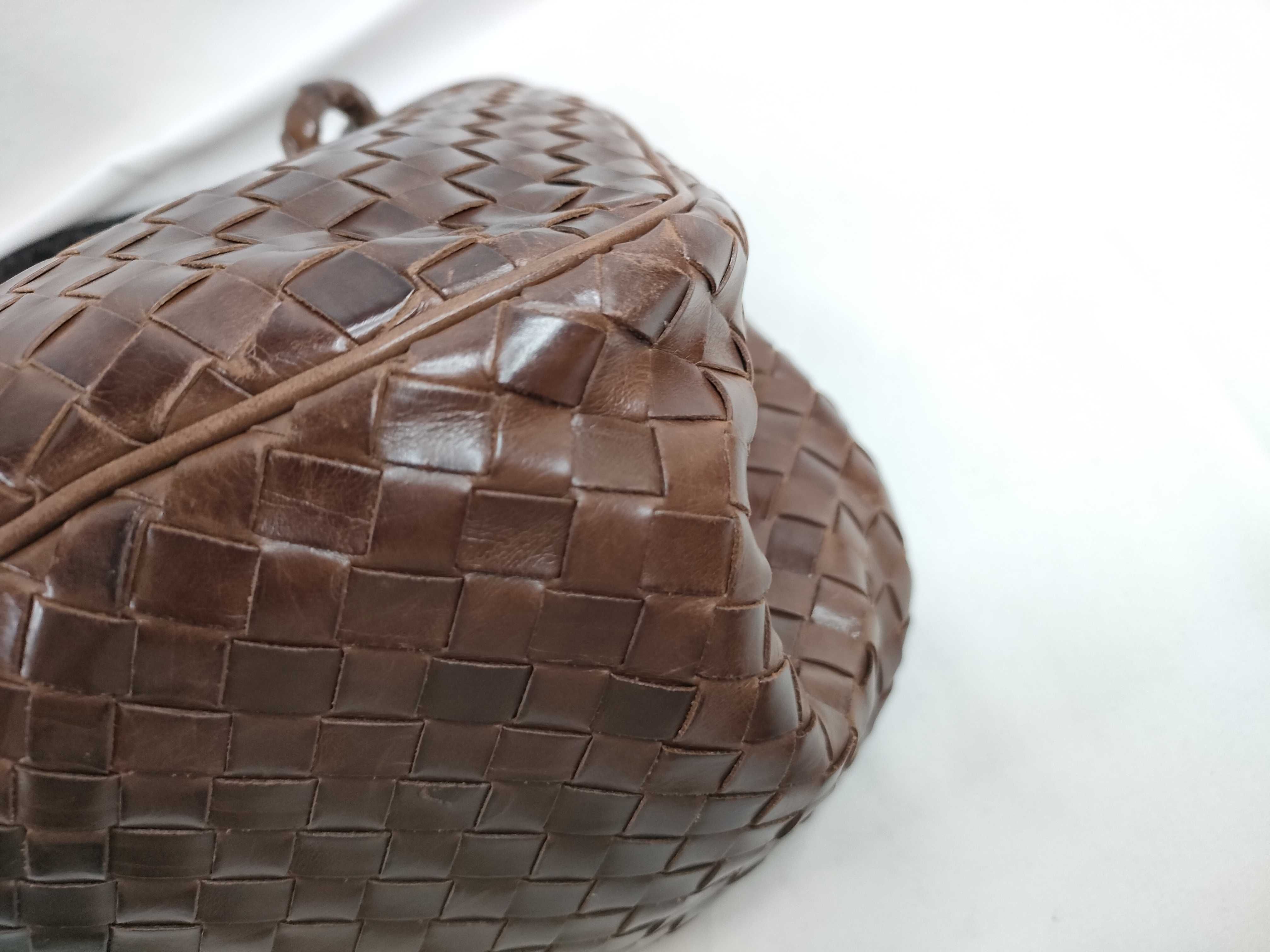 Intrecciato Satchel Handbag — view 5