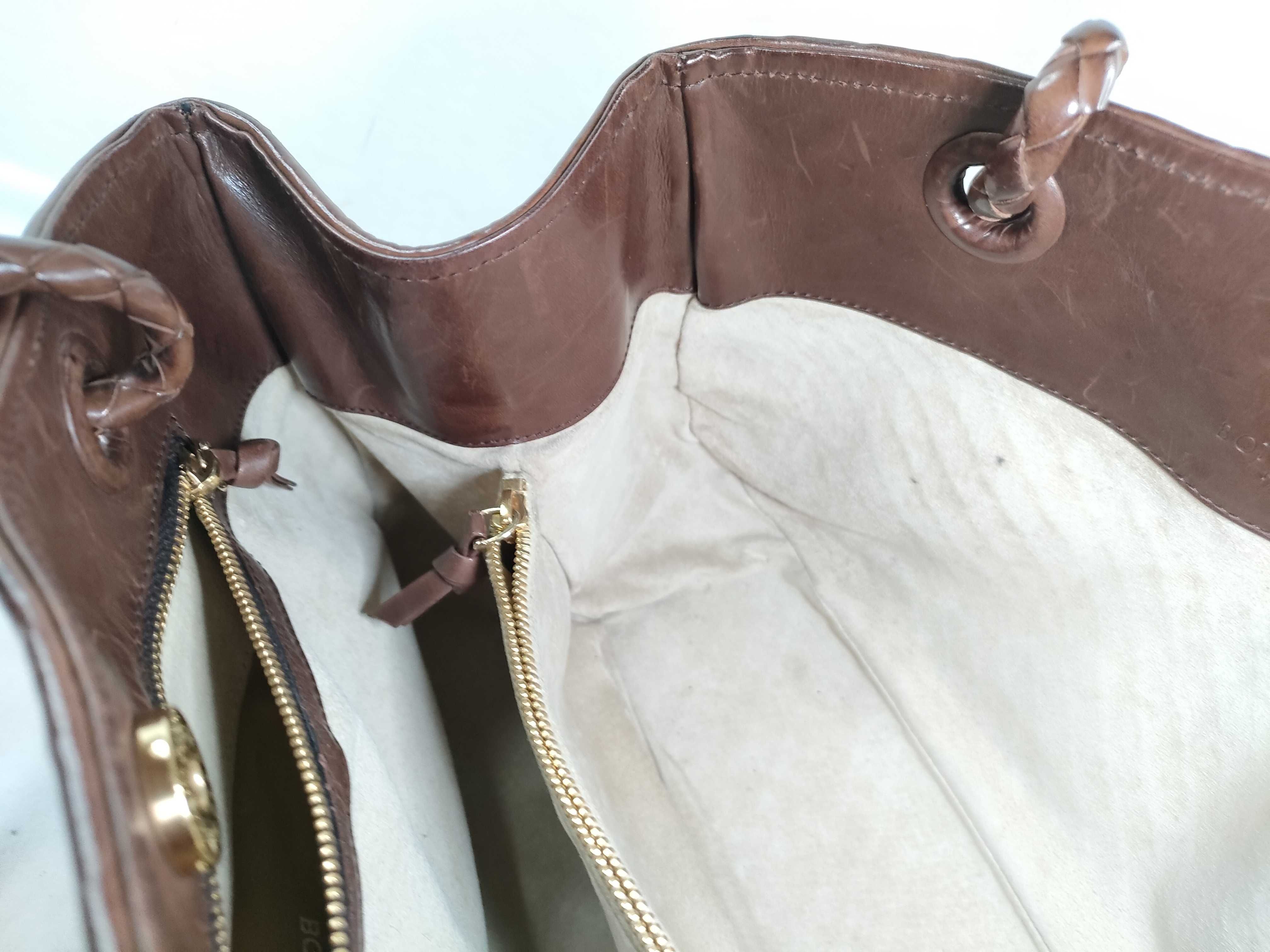 Intrecciato Satchel Handbag — view 10