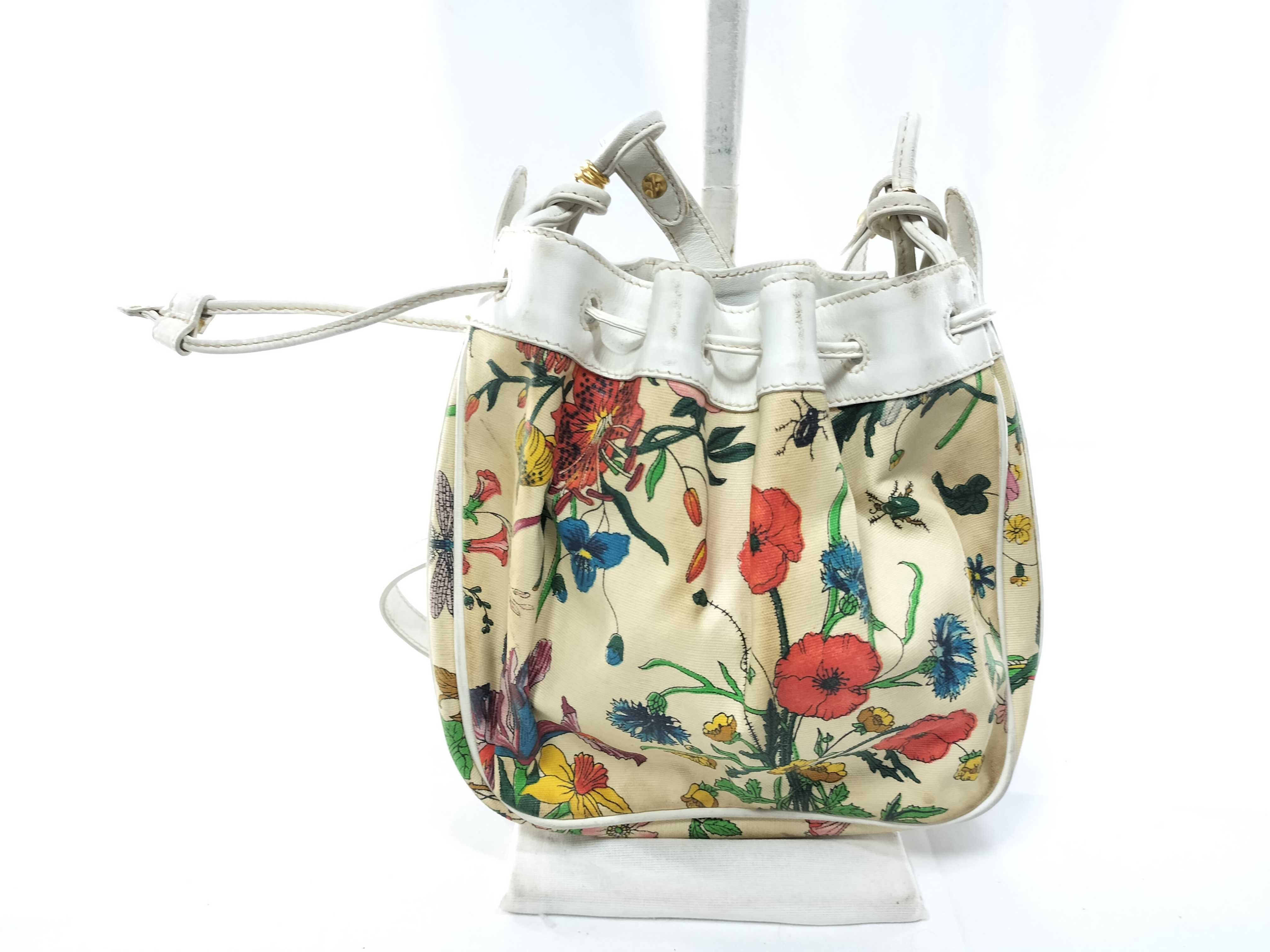 floral print shoulder bag