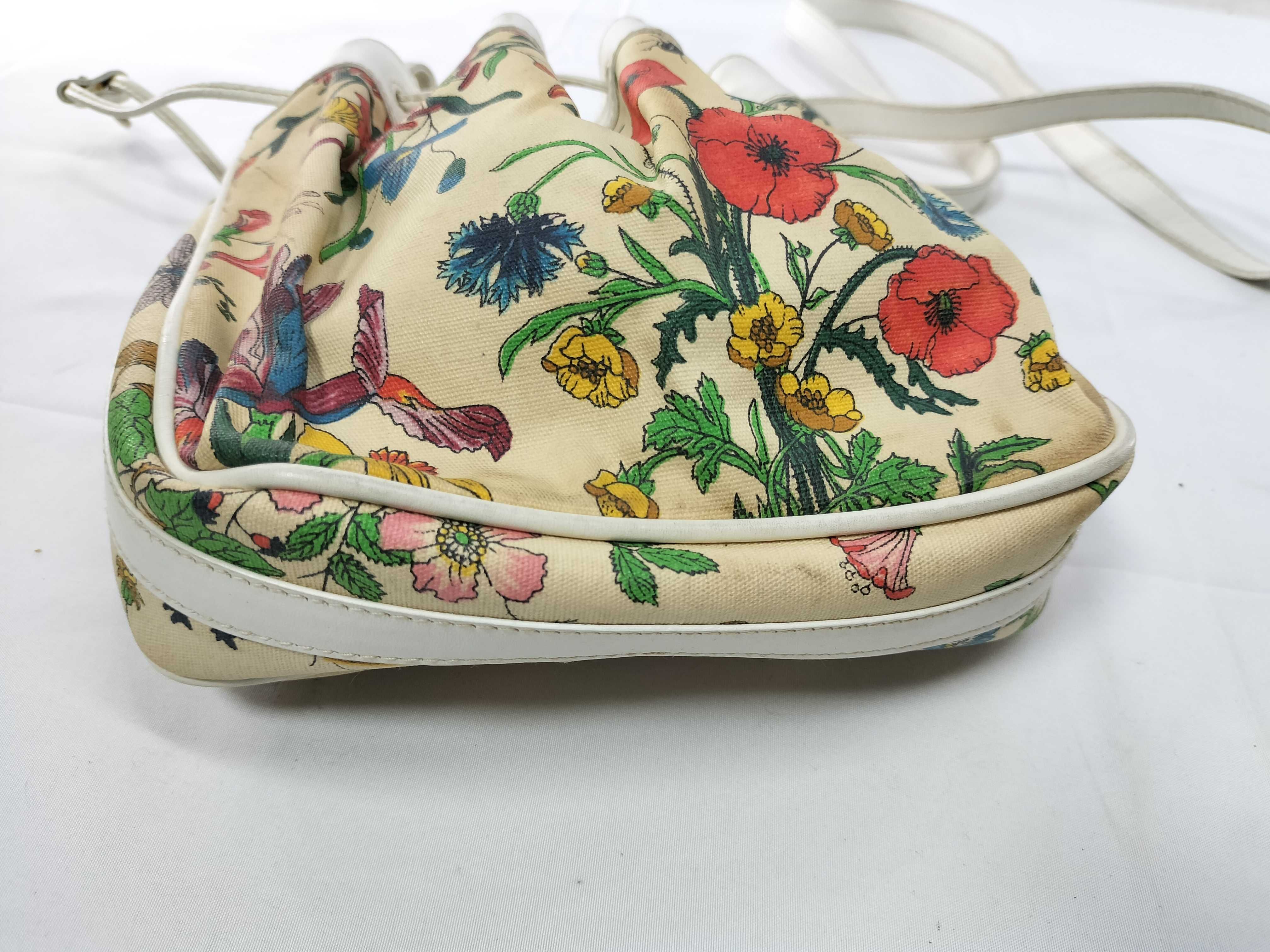 floral print shoulder bag — view 7