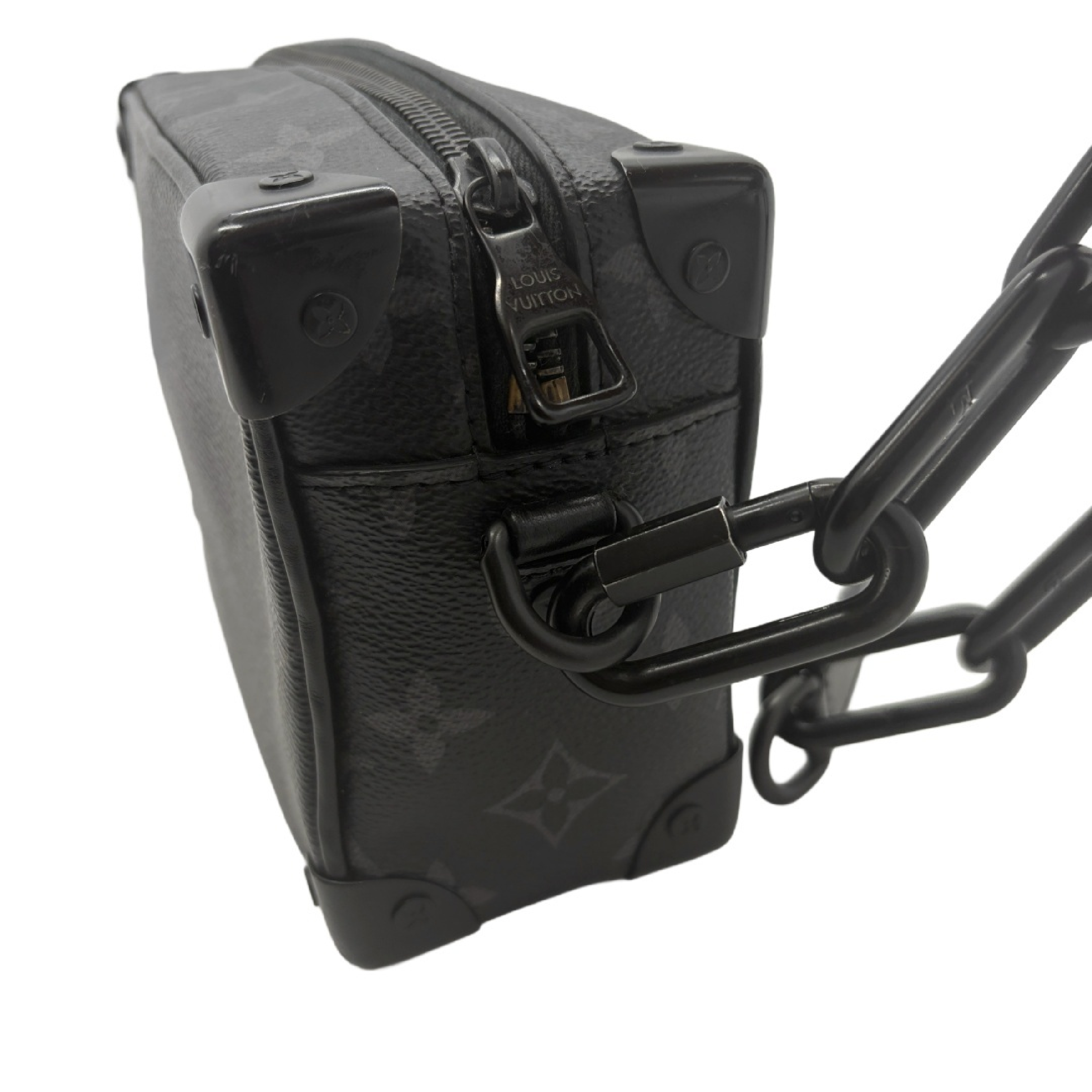 Mini Soft Trunk Monogram Eclipse M44735 Shoulder Bag — view 4