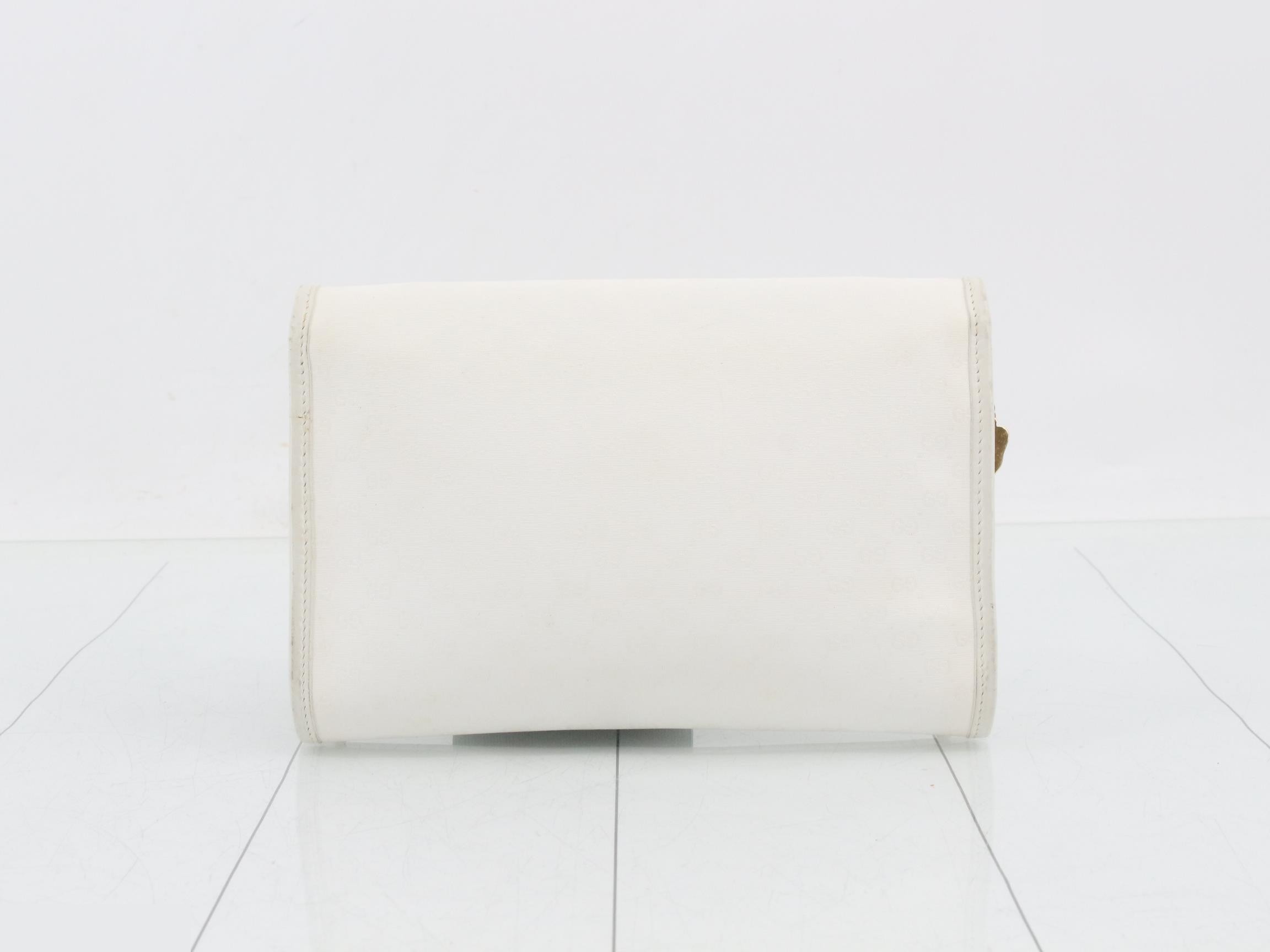 Micro GG Shoulder Bag, White — view 2