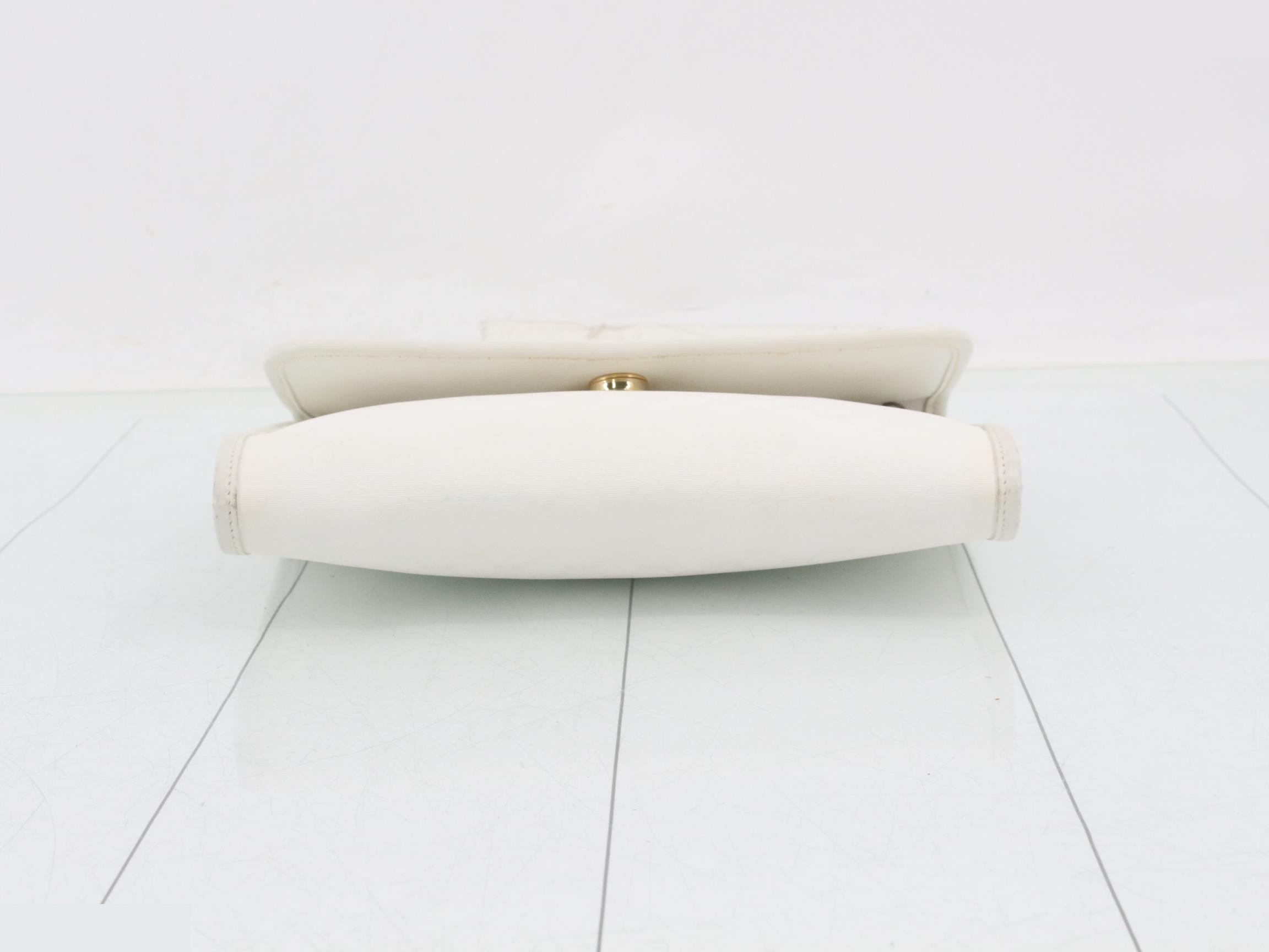 Micro GG Shoulder Bag, White — view 3