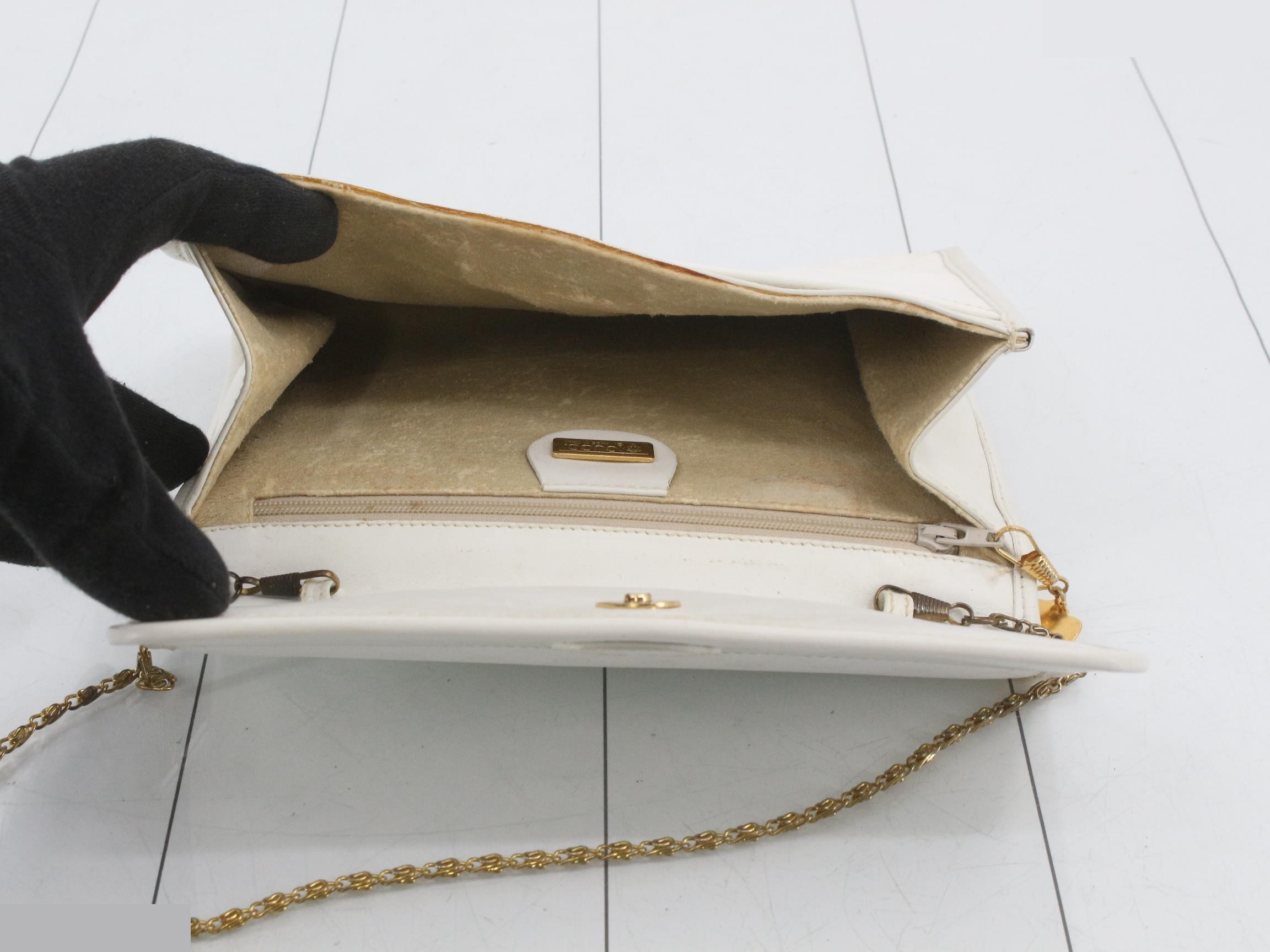 Micro GG Shoulder Bag, White — view 4
