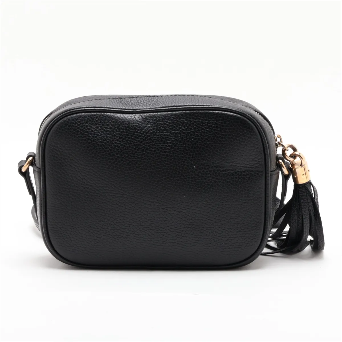 Soho 308364 Leather Shoulder Bag, Black — view 2
