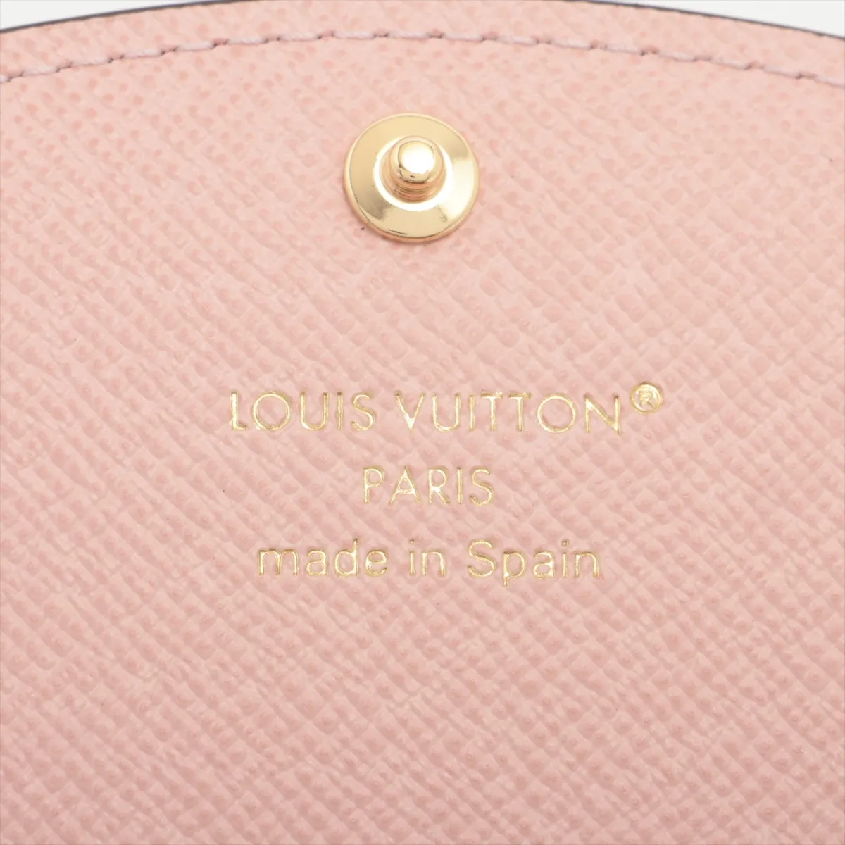Monogram Portemonnaie Rosalie M62361 Rose Ballerine Coin Case (RFID detected) — view 7