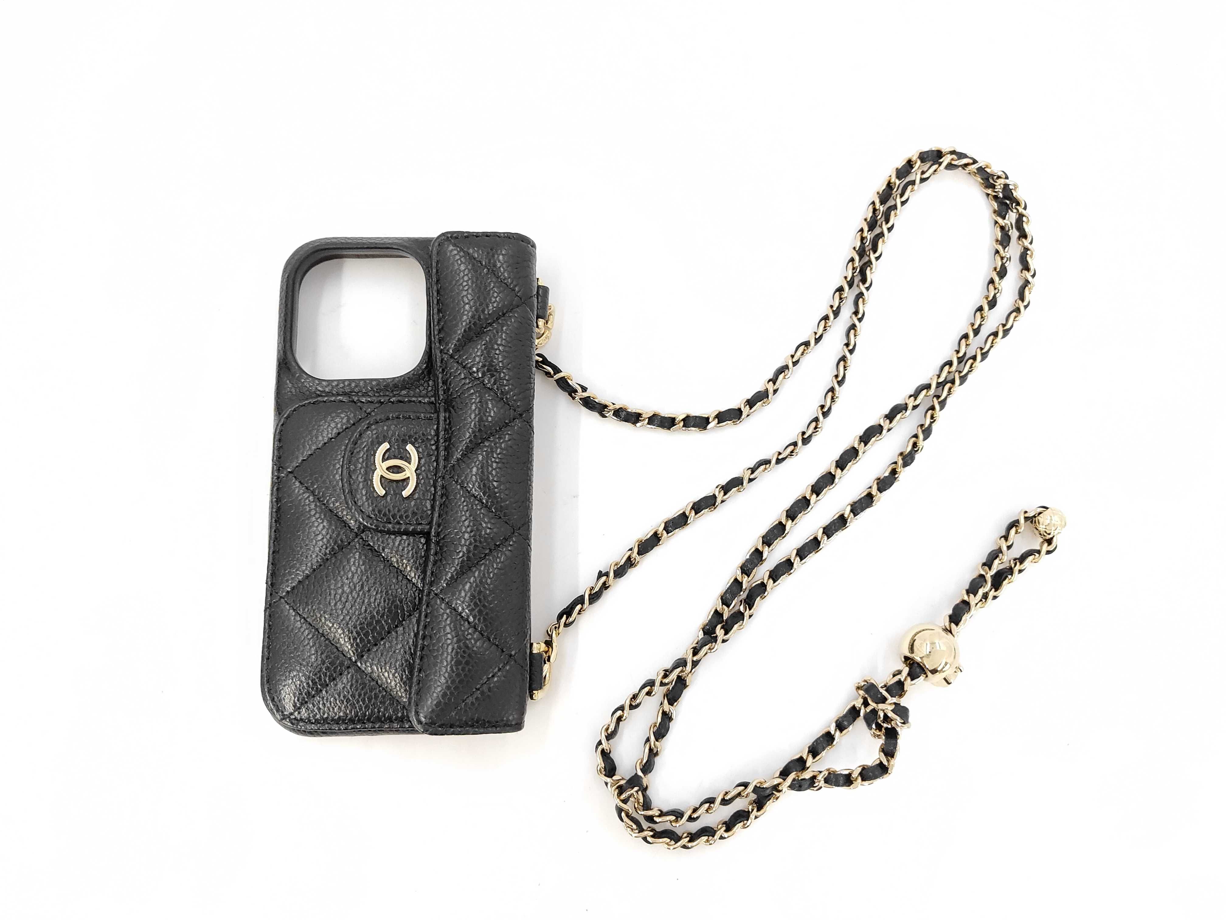 L45KL0GA iPhone 15 Case, Caviar Leather, Shoulder Bag, and Other Accessories