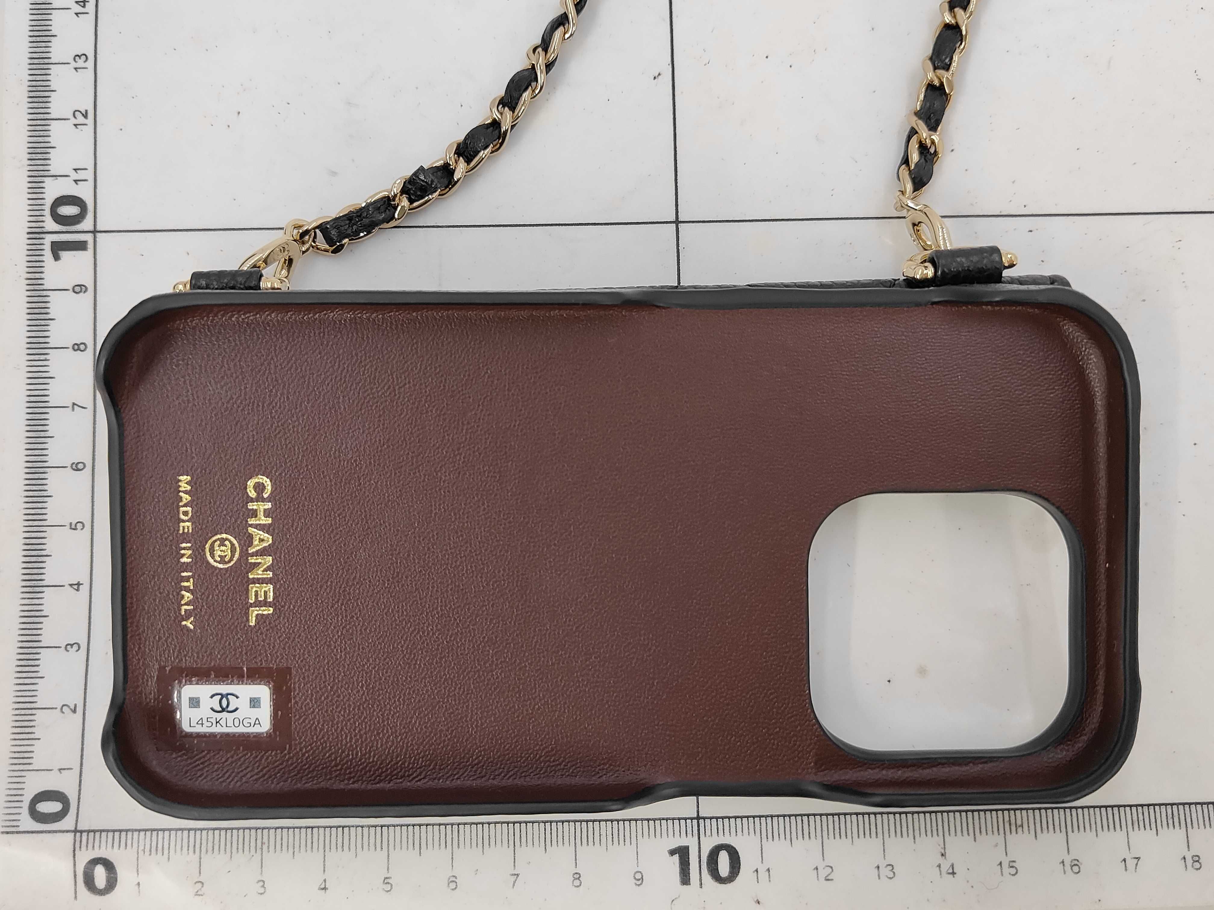 L45KL0GA iPhone 15 Case, Caviar Leather, Shoulder Bag, and Other Accessories — view 4