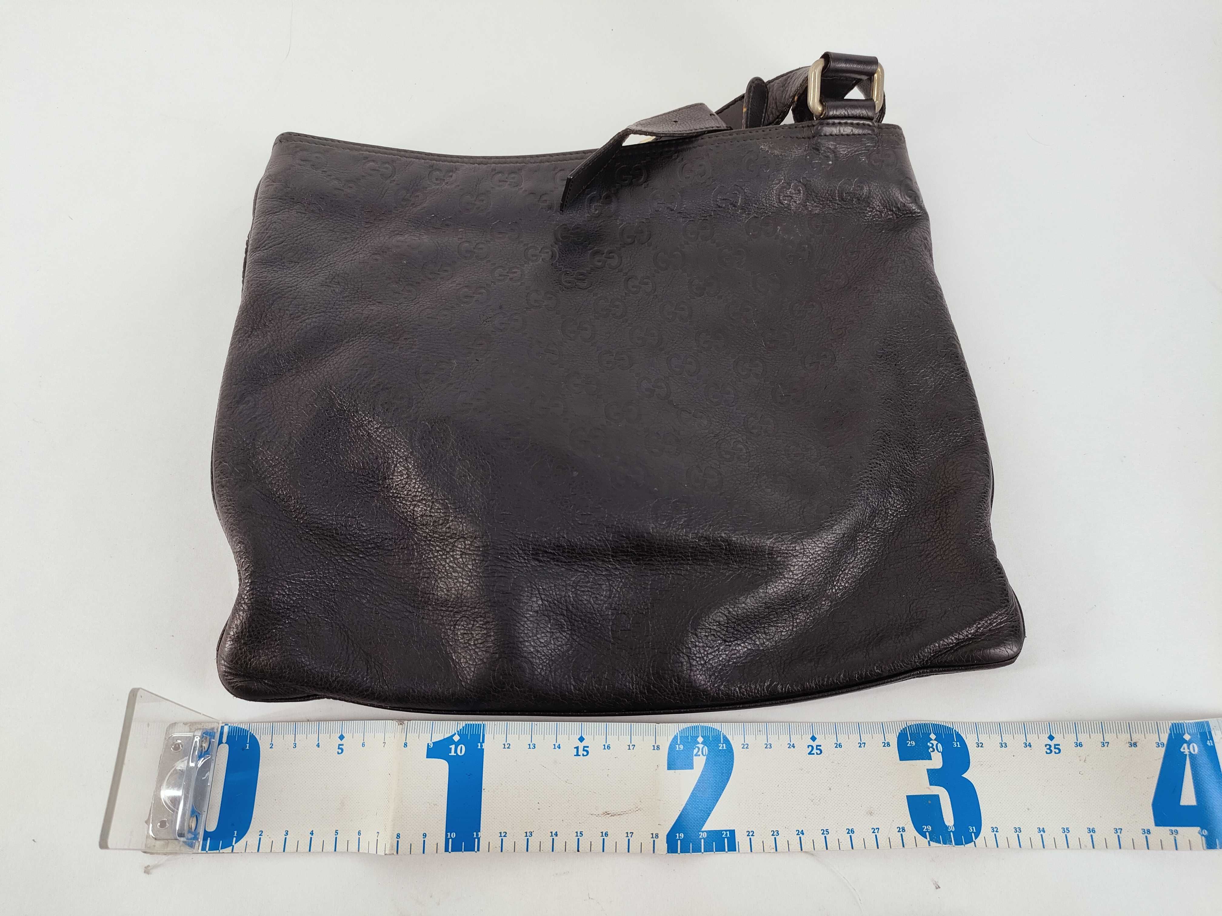 Guccissima Leather Shoulder Bag (201446) — view 2