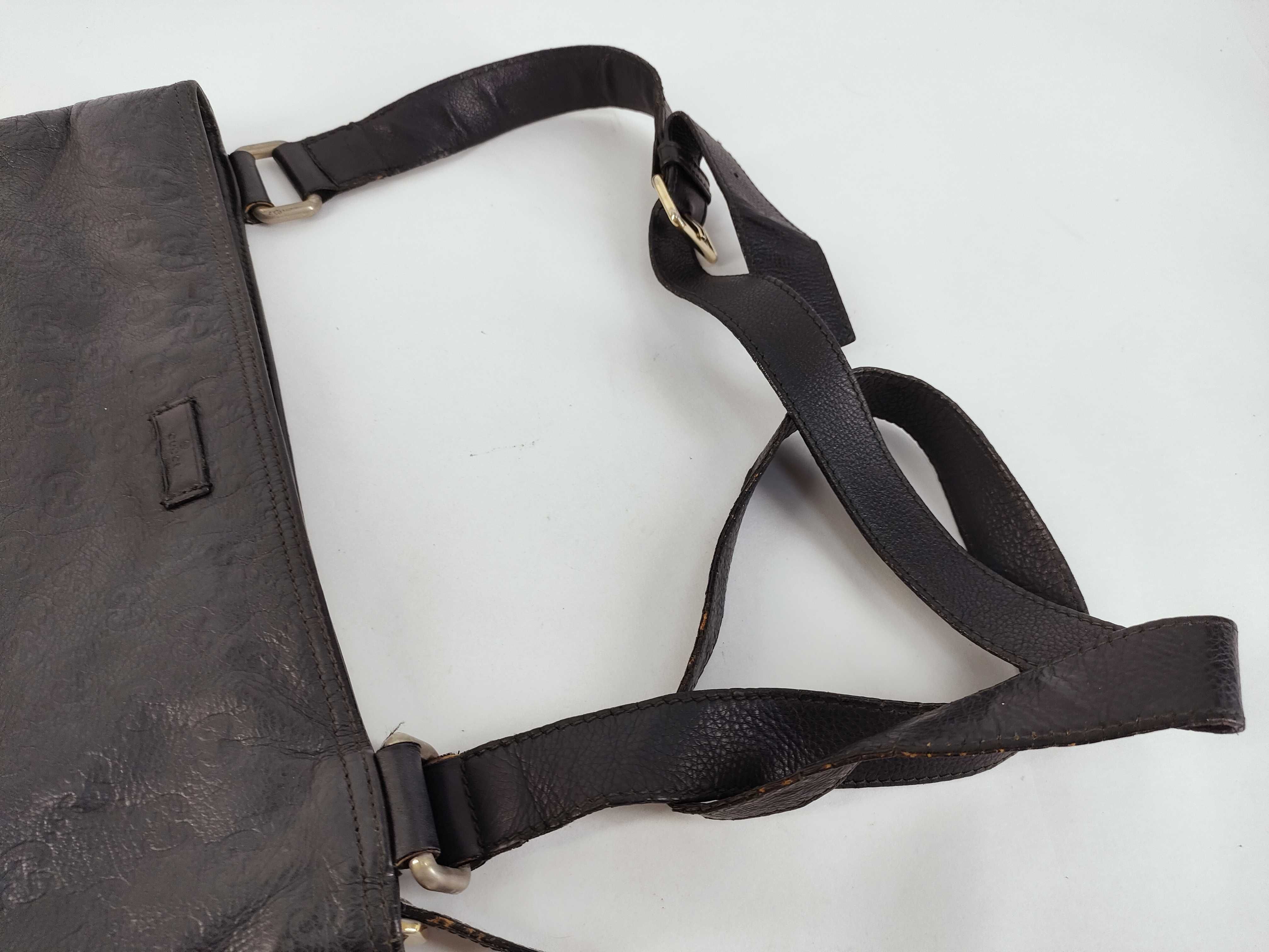 Guccissima Leather Shoulder Bag (201446) — view 12
