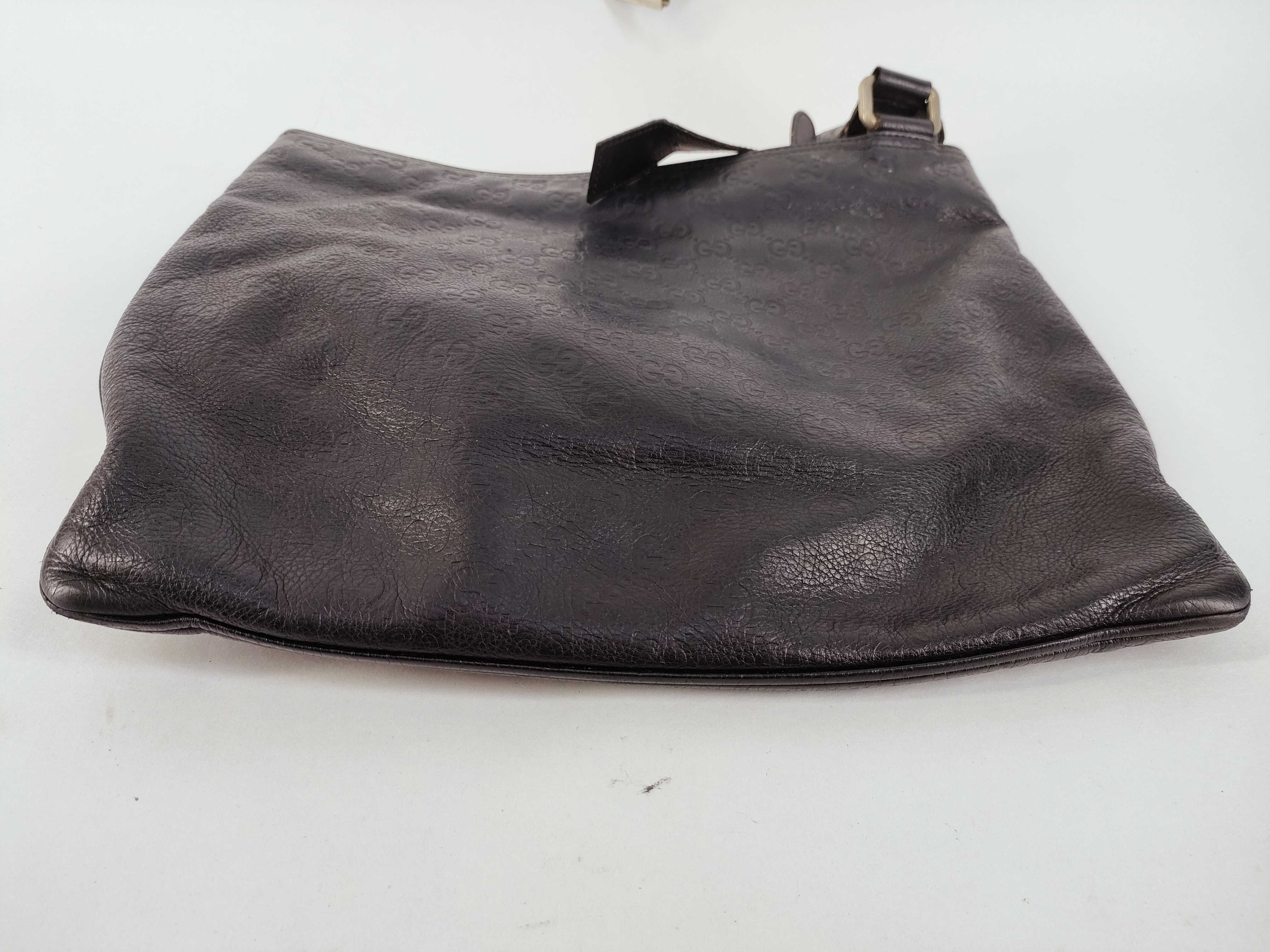 Guccissima Leather Shoulder Bag (201446) — view 4