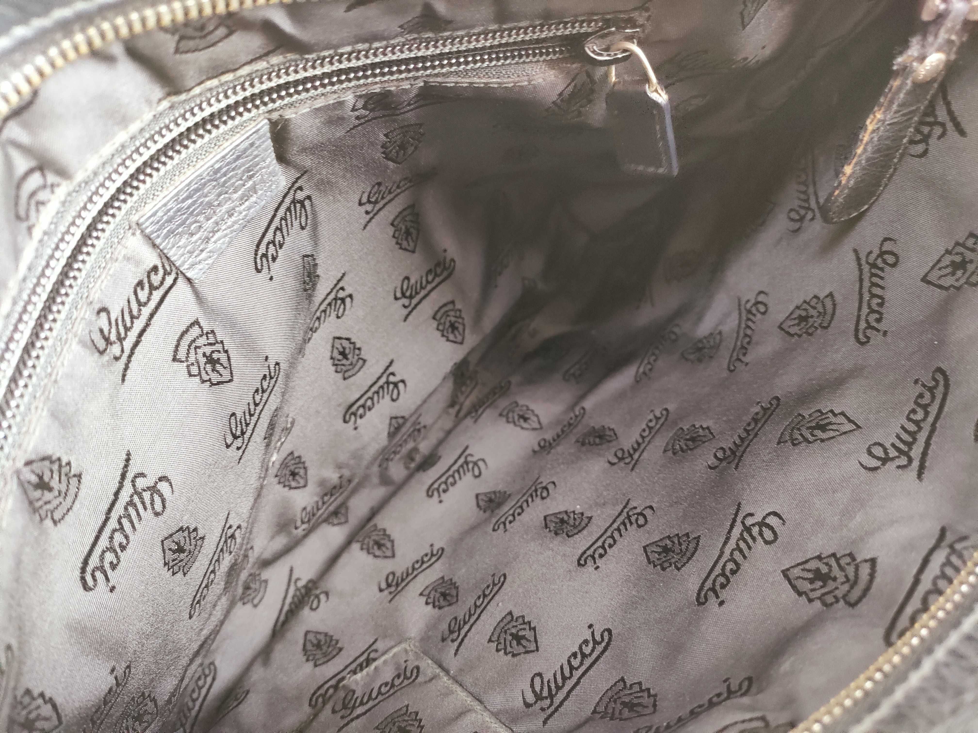 Guccissima Leather Shoulder Bag (201446) — view 7