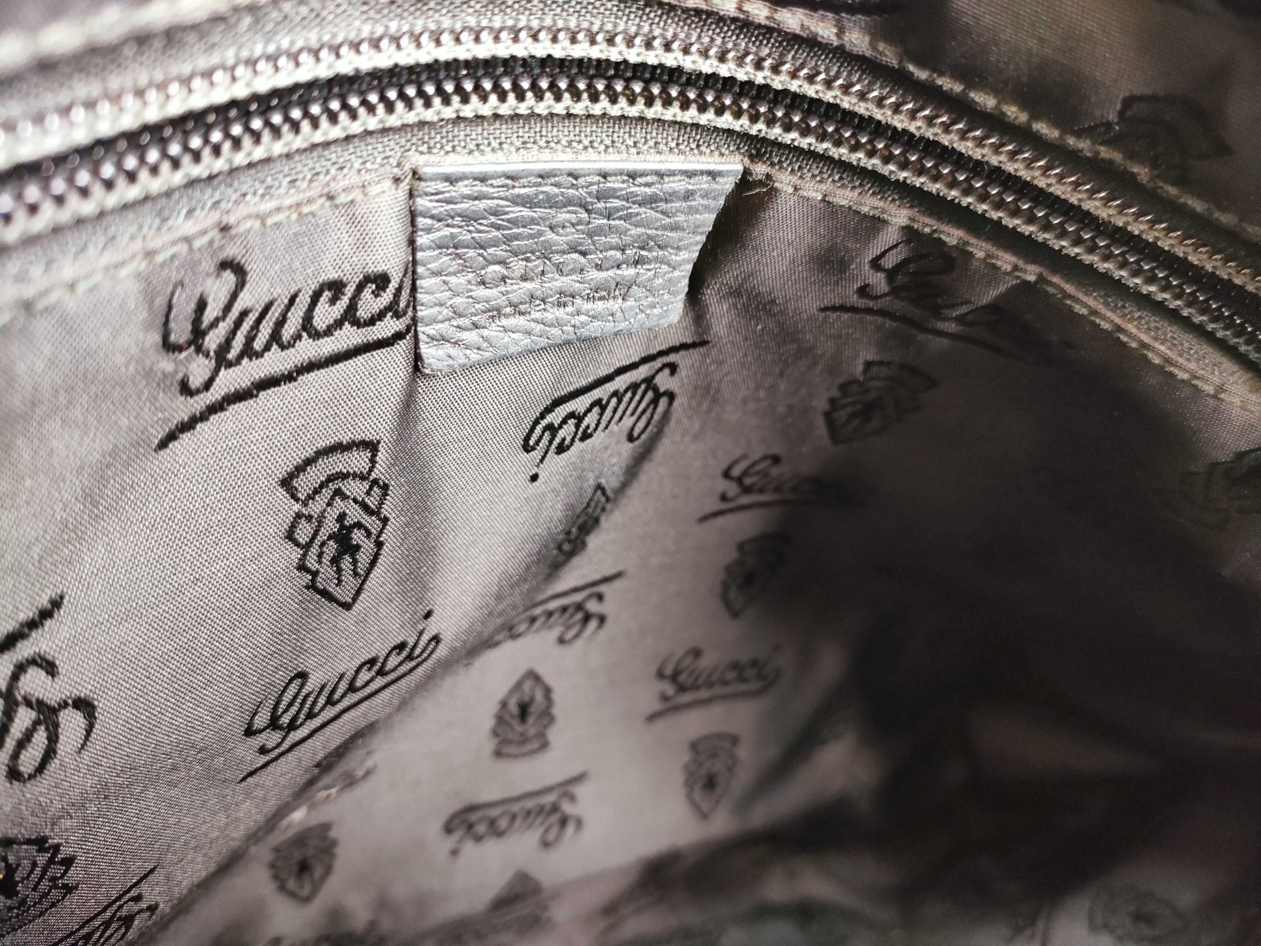 Guccissima Leather Shoulder Bag (201446) — view 8