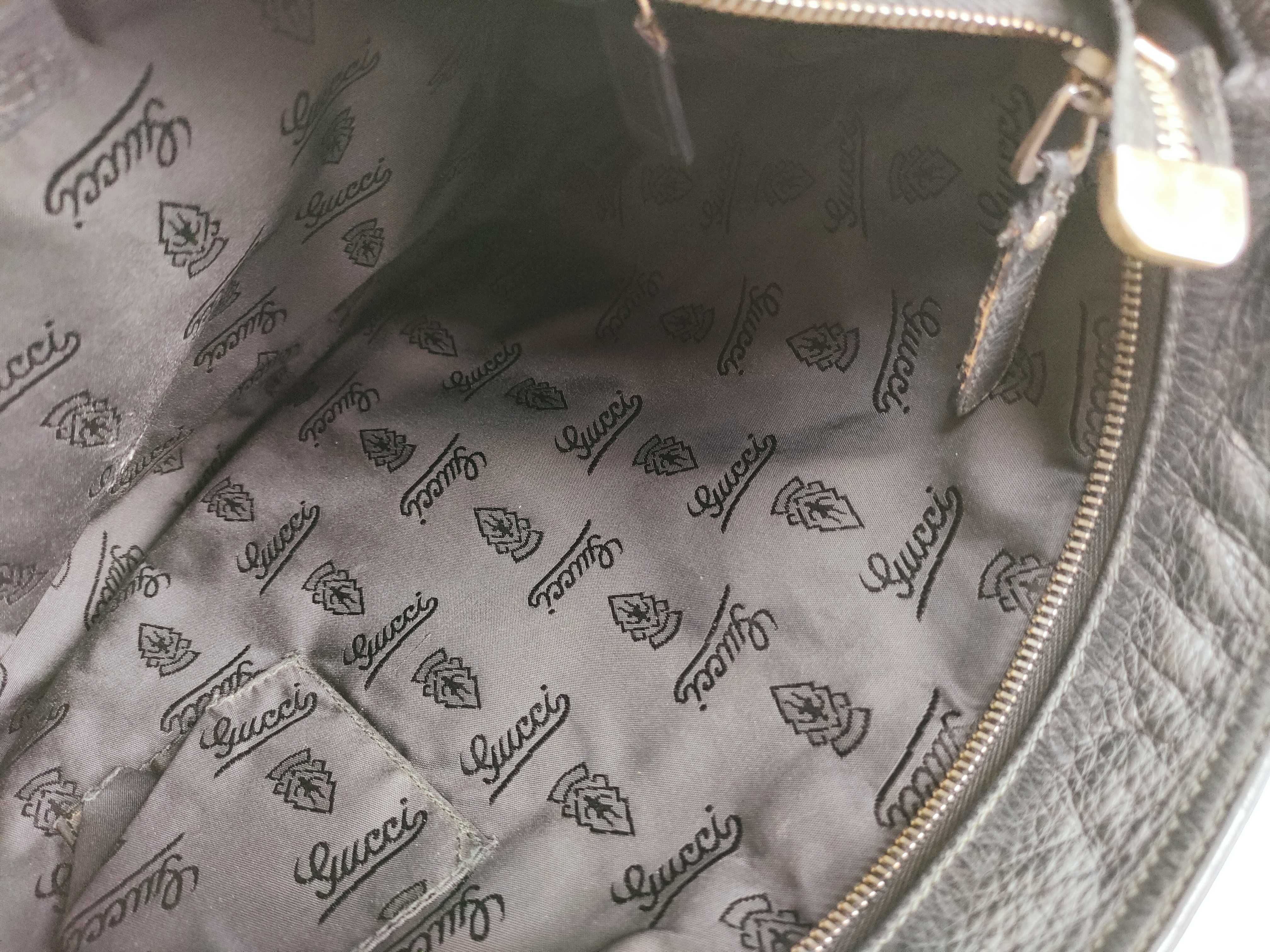 Guccissima Leather Shoulder Bag (201446) — view 10