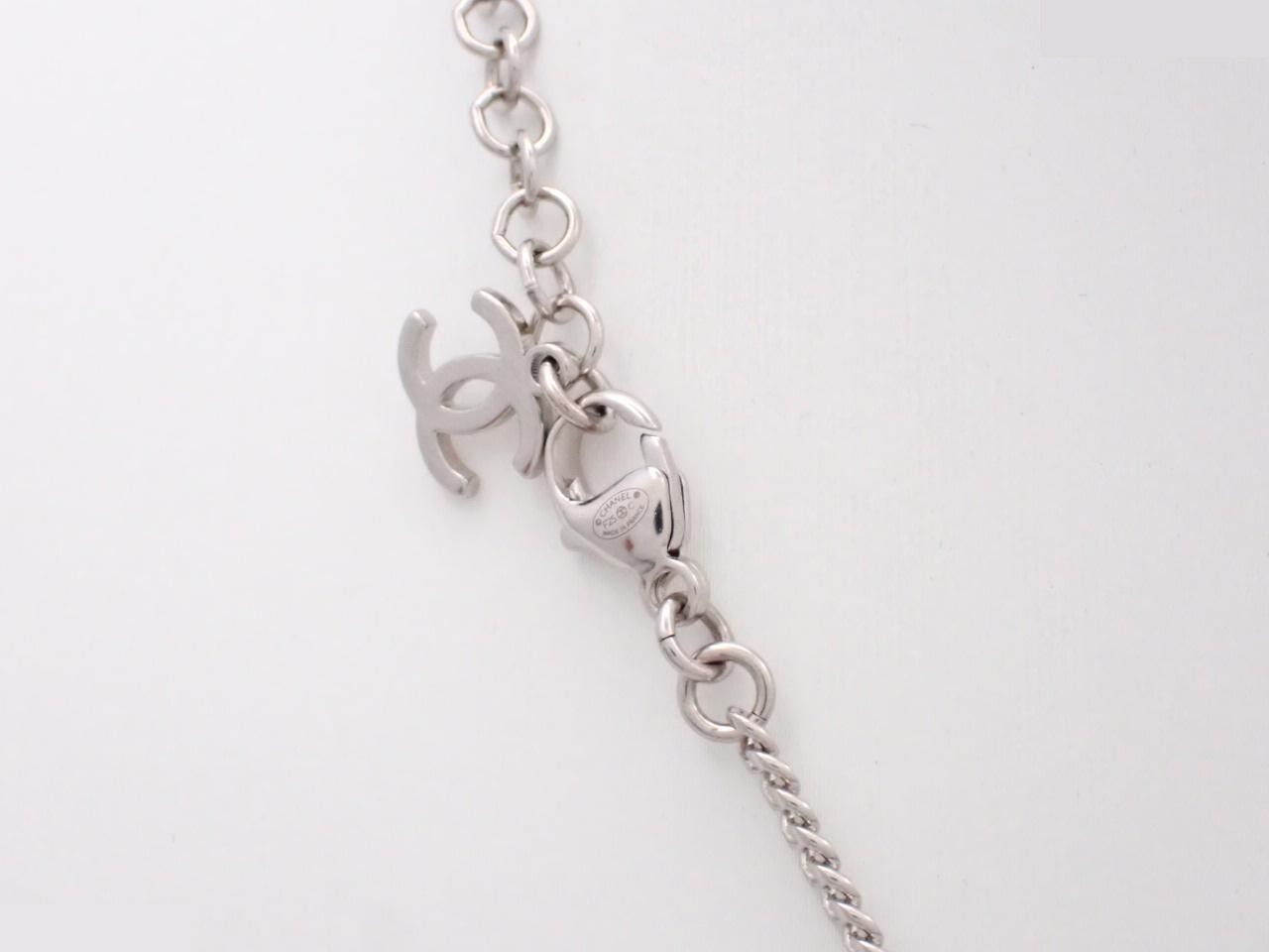 F25C Coco Mark Pearl Swing Chain (approx. 50cm) — view 2