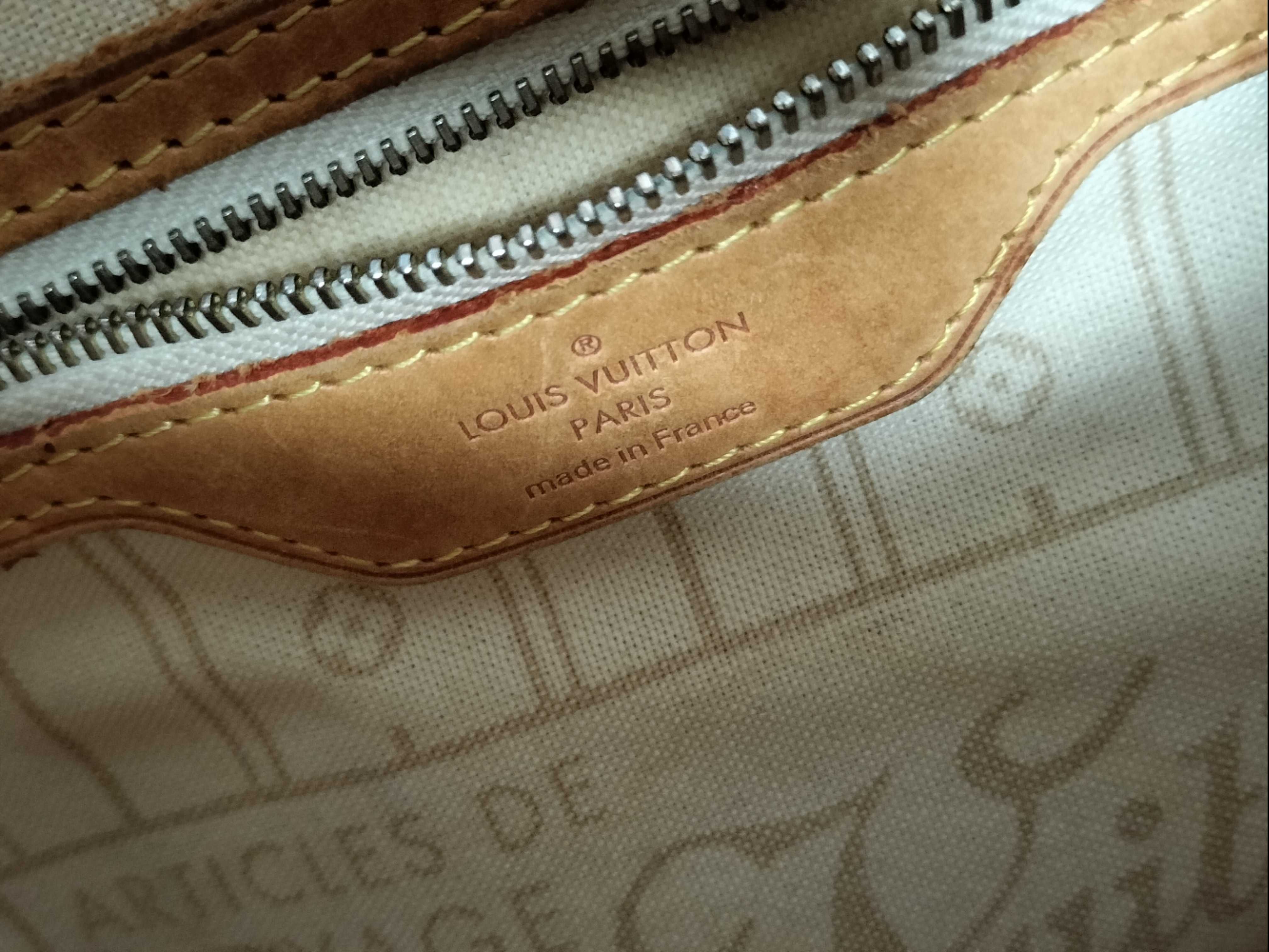 Damier Azur N41361 Neverfull MM Tote Bag — view 11