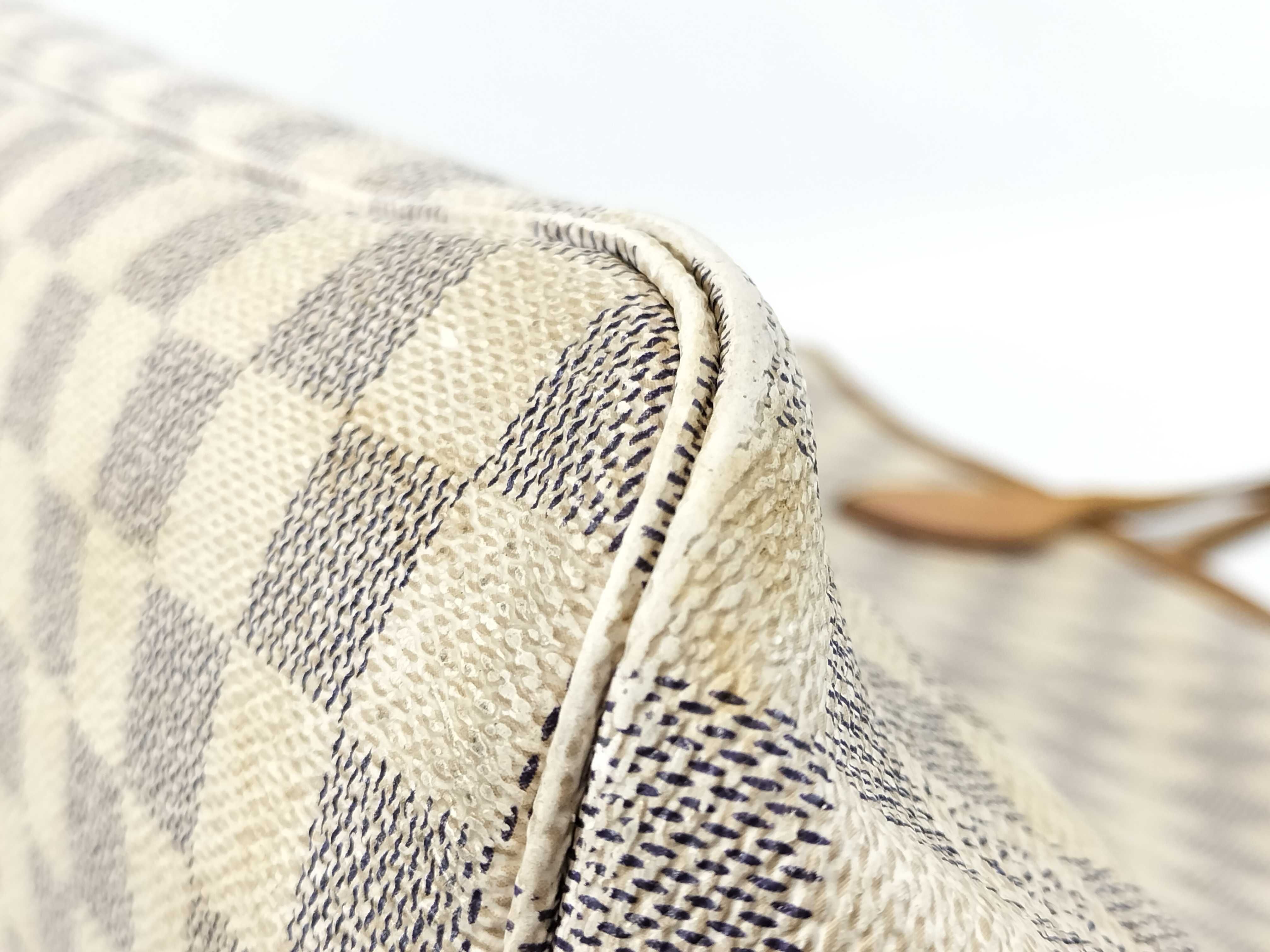 Damier Azur N41361 Neverfull MM Tote Bag — view 6