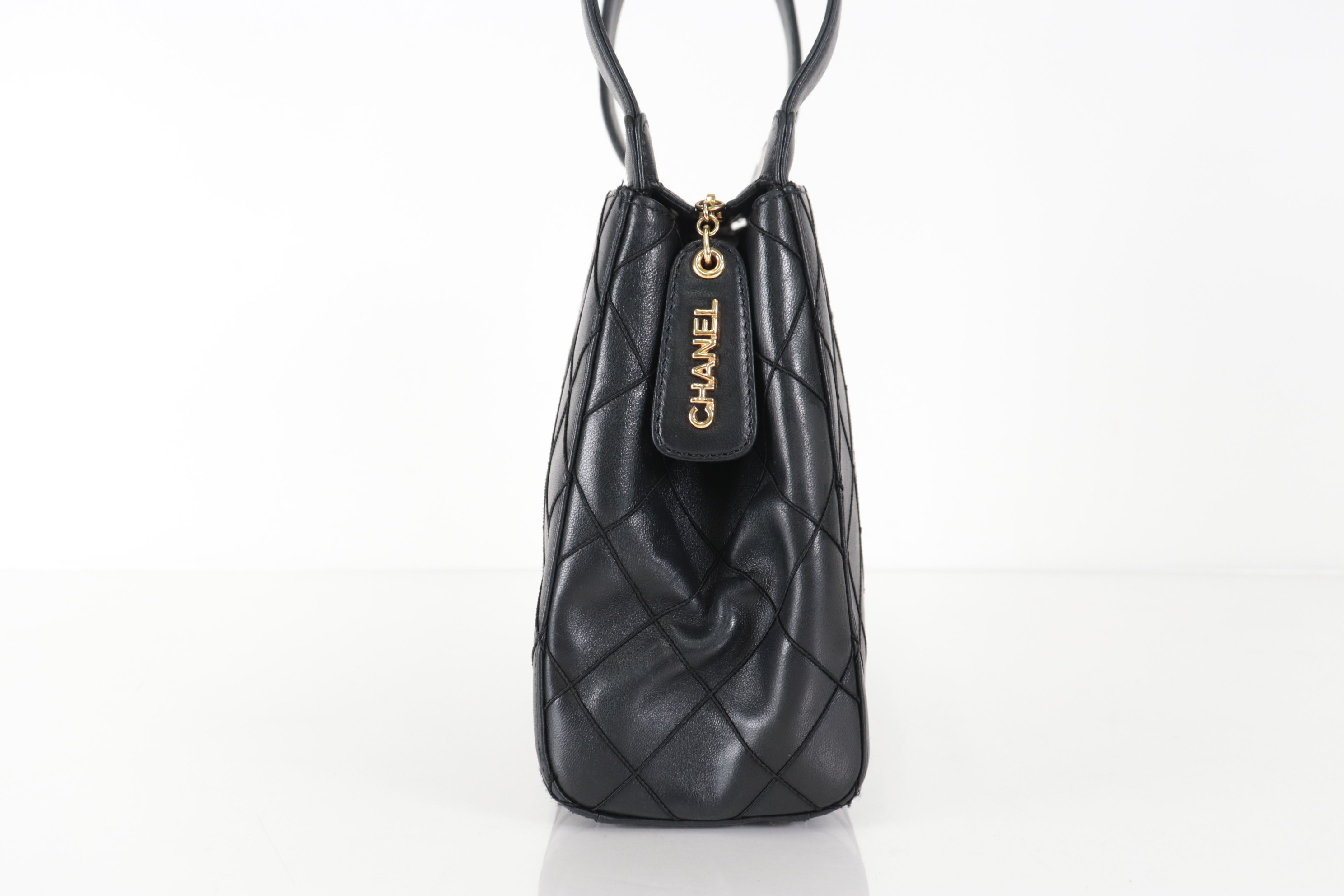 Bicolore Lambskin Handbag (Serial No. 5) — view 3