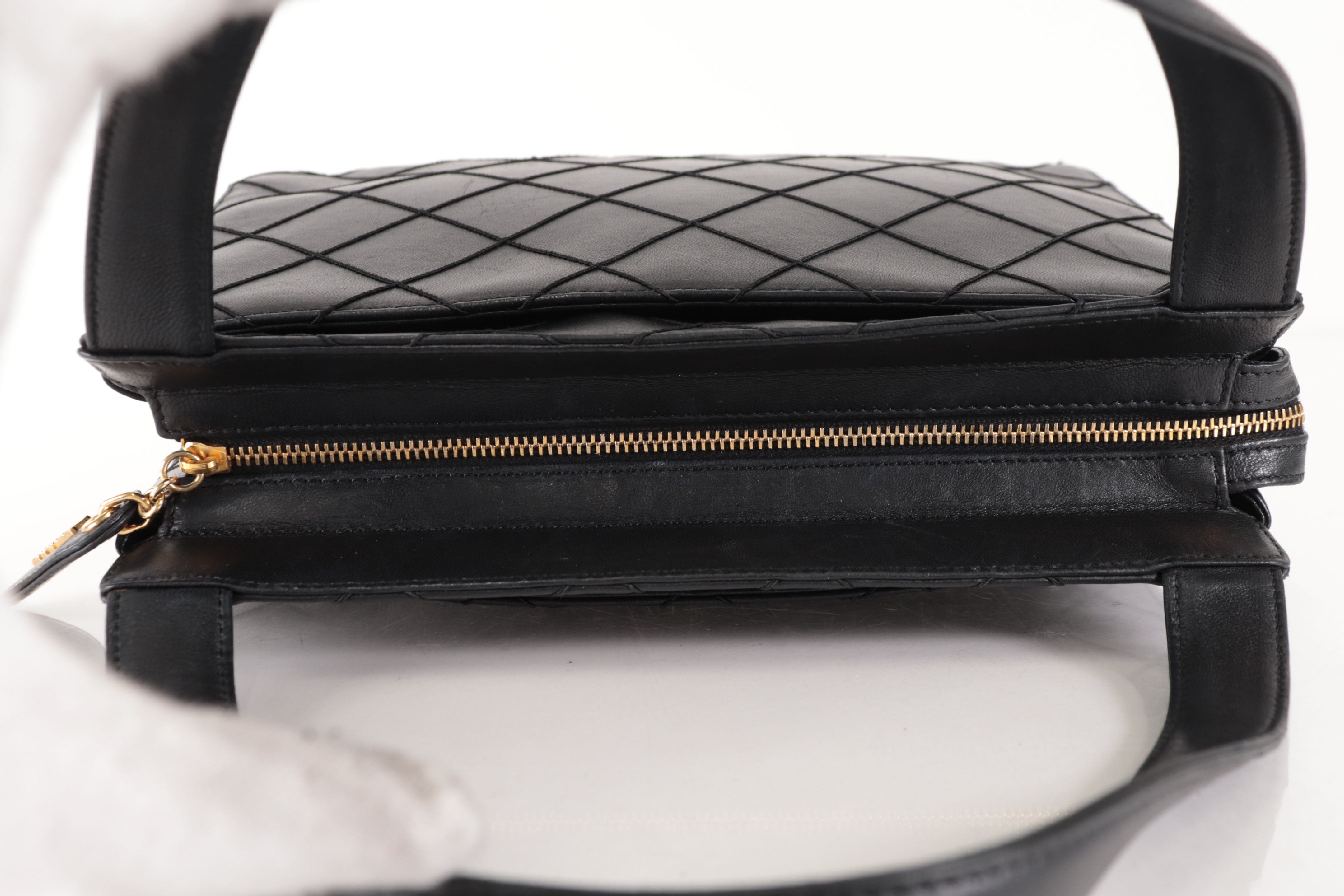 Bicolore Lambskin Handbag (Serial No. 5) — view 5