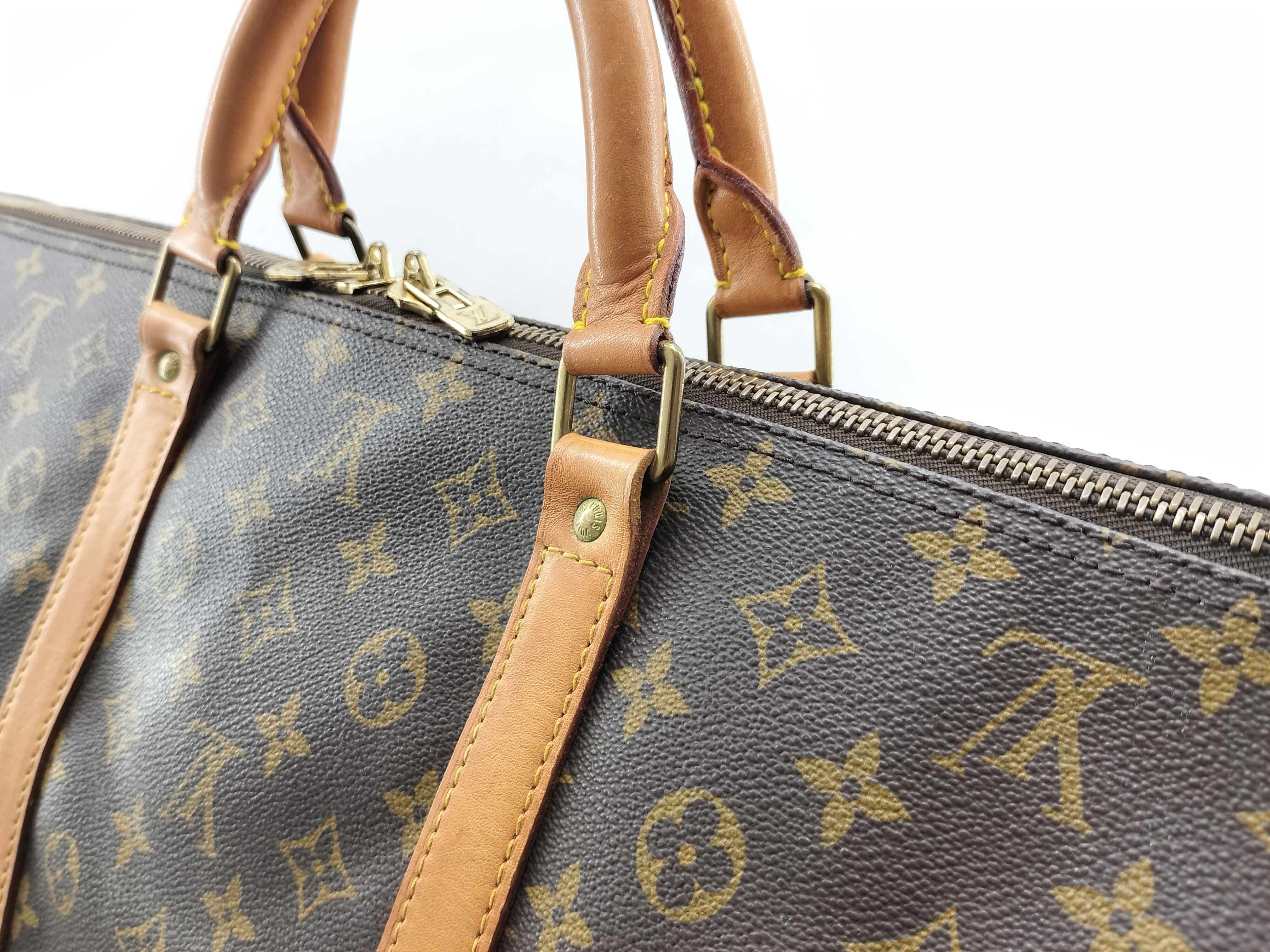 Monogram Keepall Bandoulière 60_Monogram Boston Bag — view 3