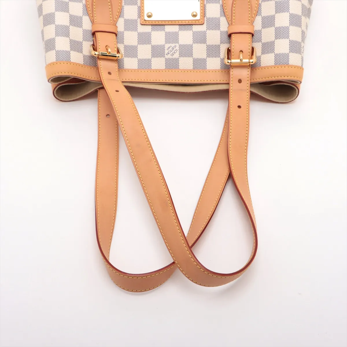Damier Azur Hampstead MM N51206 CA1068 White — view 5