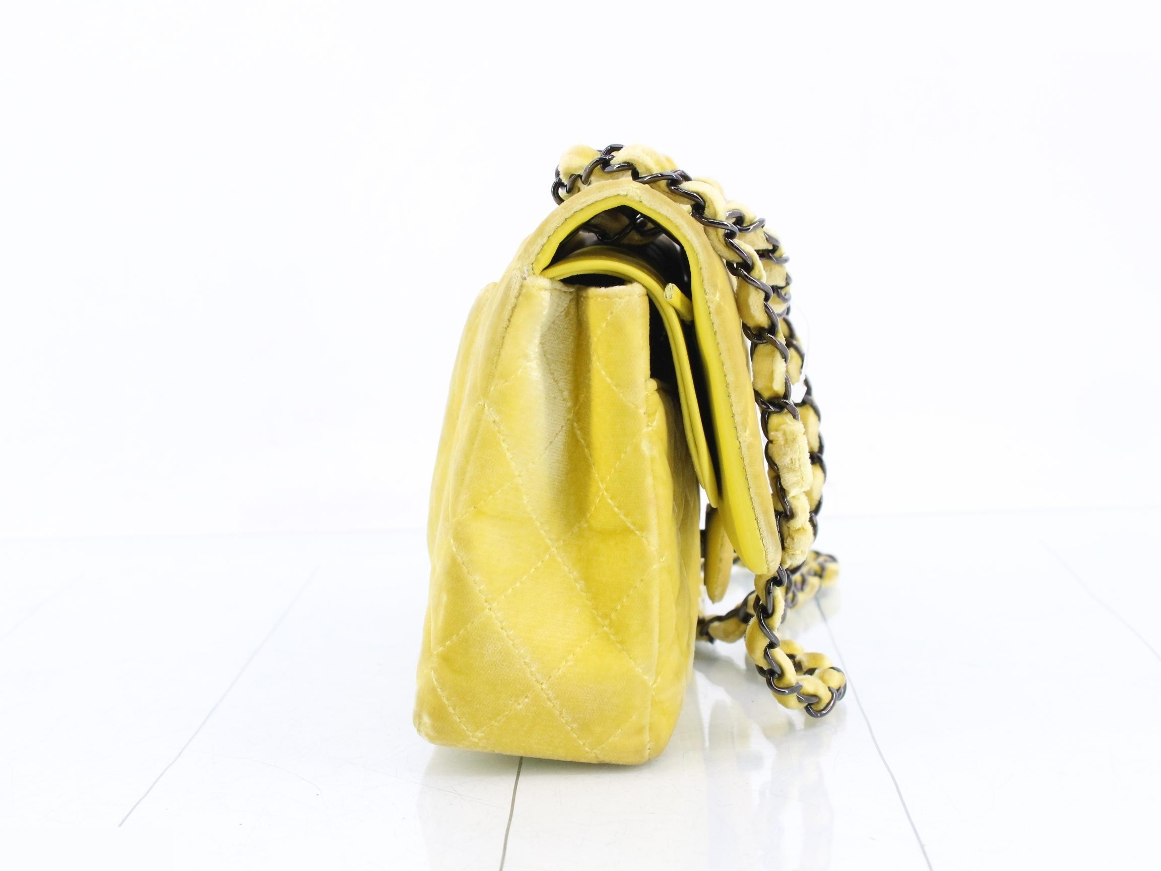Double flap velour yellow, no. 20 — view 4