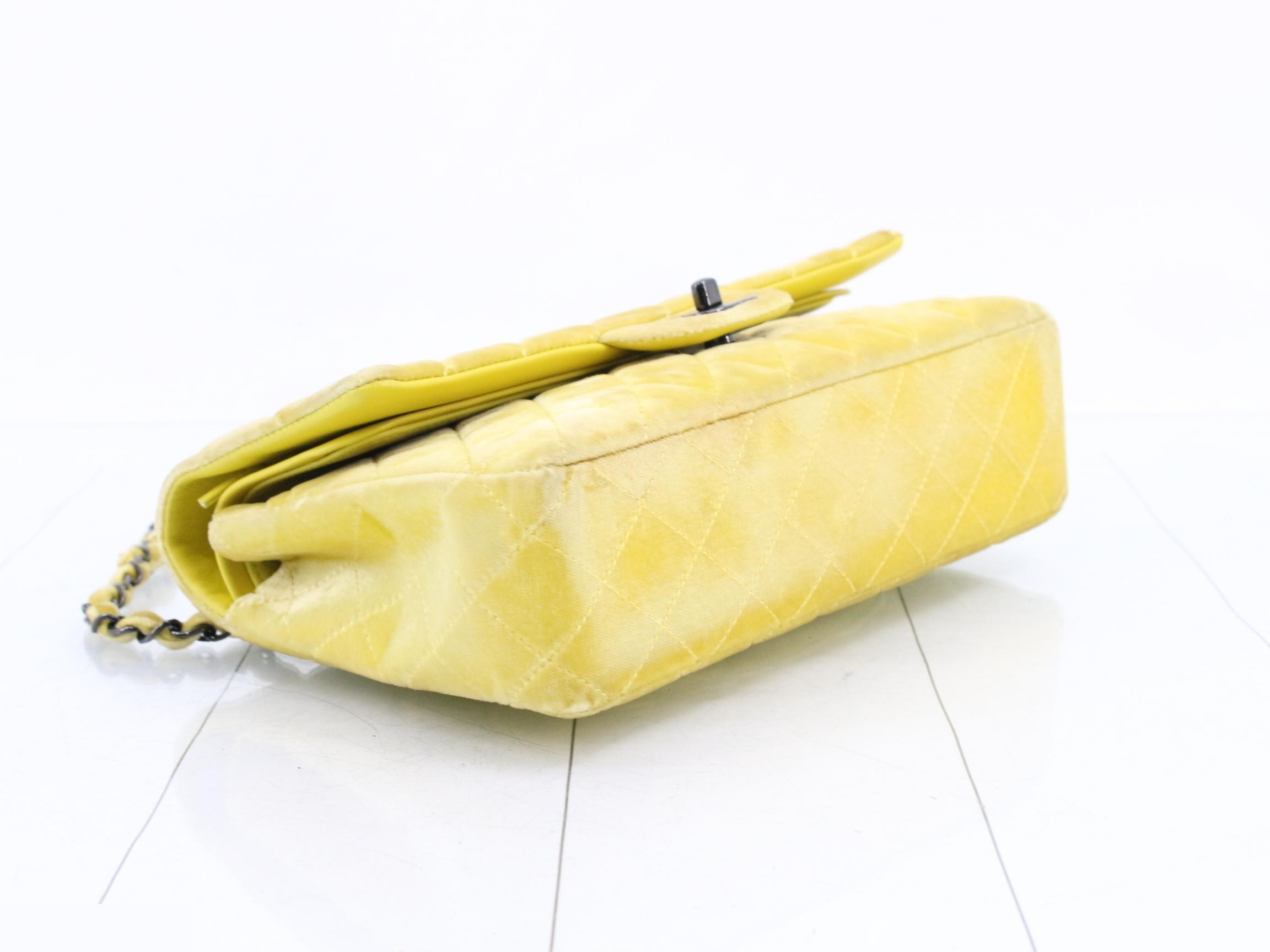 Double flap velour yellow, no. 20 — view 5