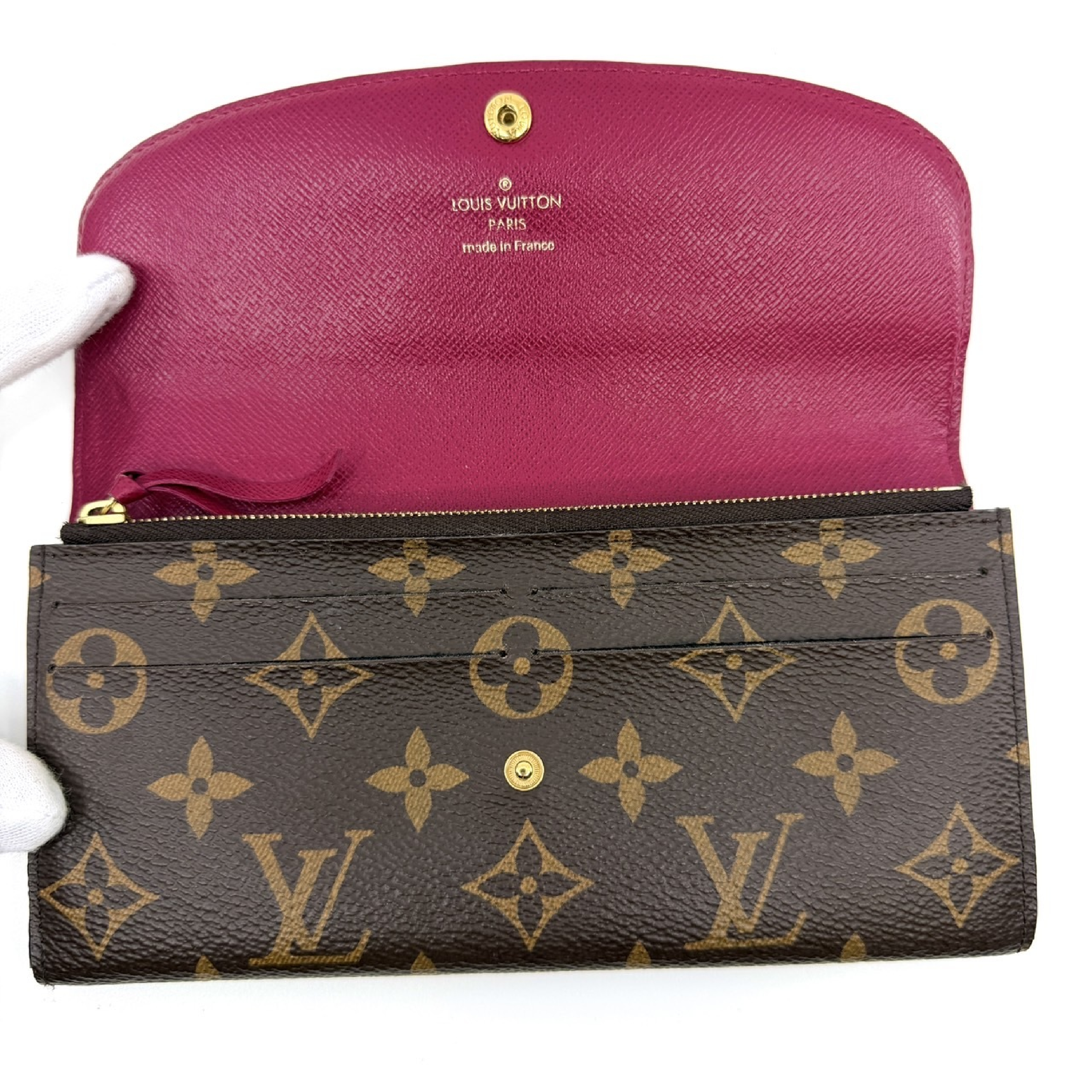 Monogram Portefeuille Emilie Wallet — view 4