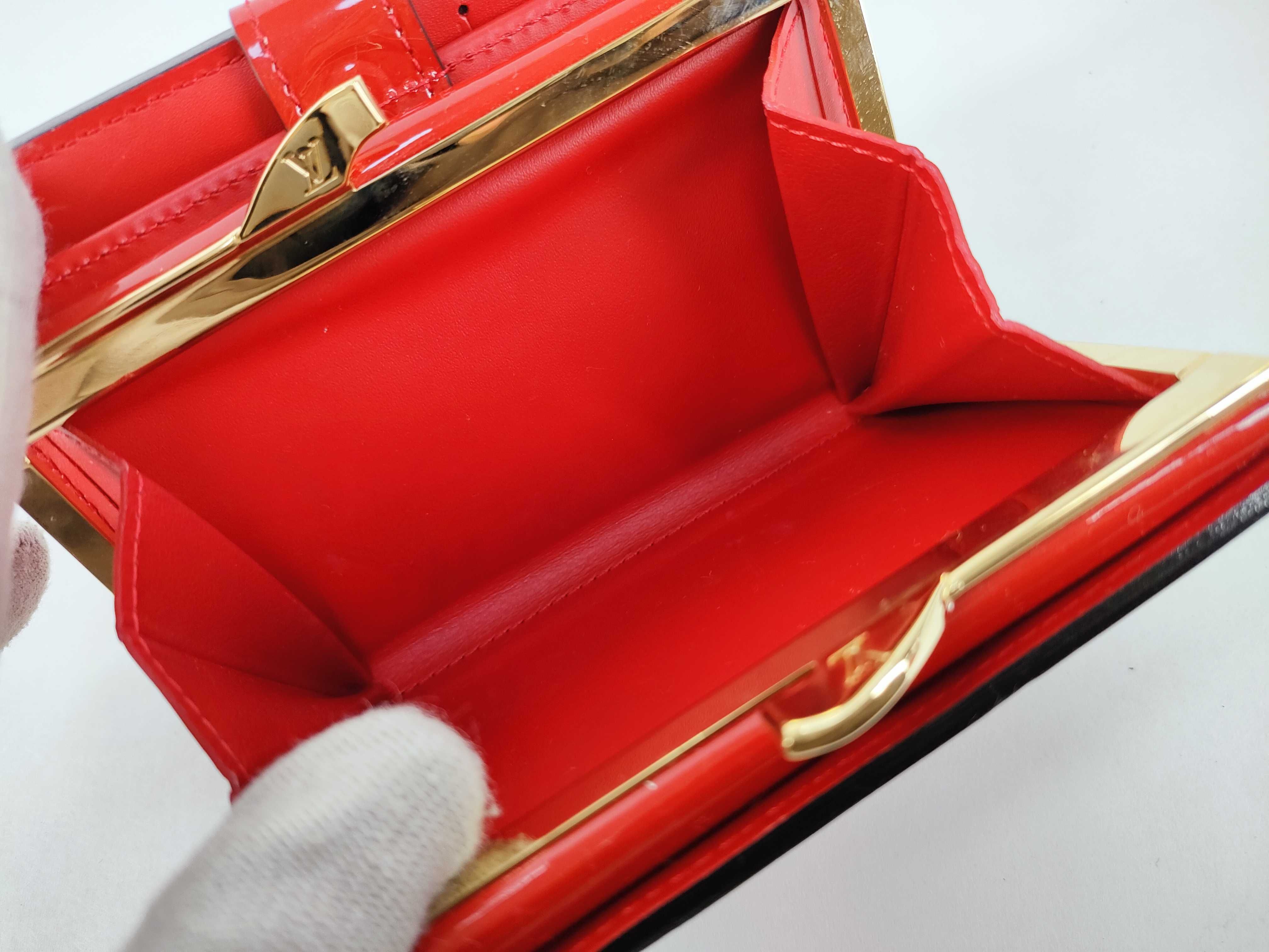 Vernis Louis Vuitton Vernis Portefeuille Viennois Pomme d'Amour M93528 MI5104 Accessories: Dust bag Wallet — view 12