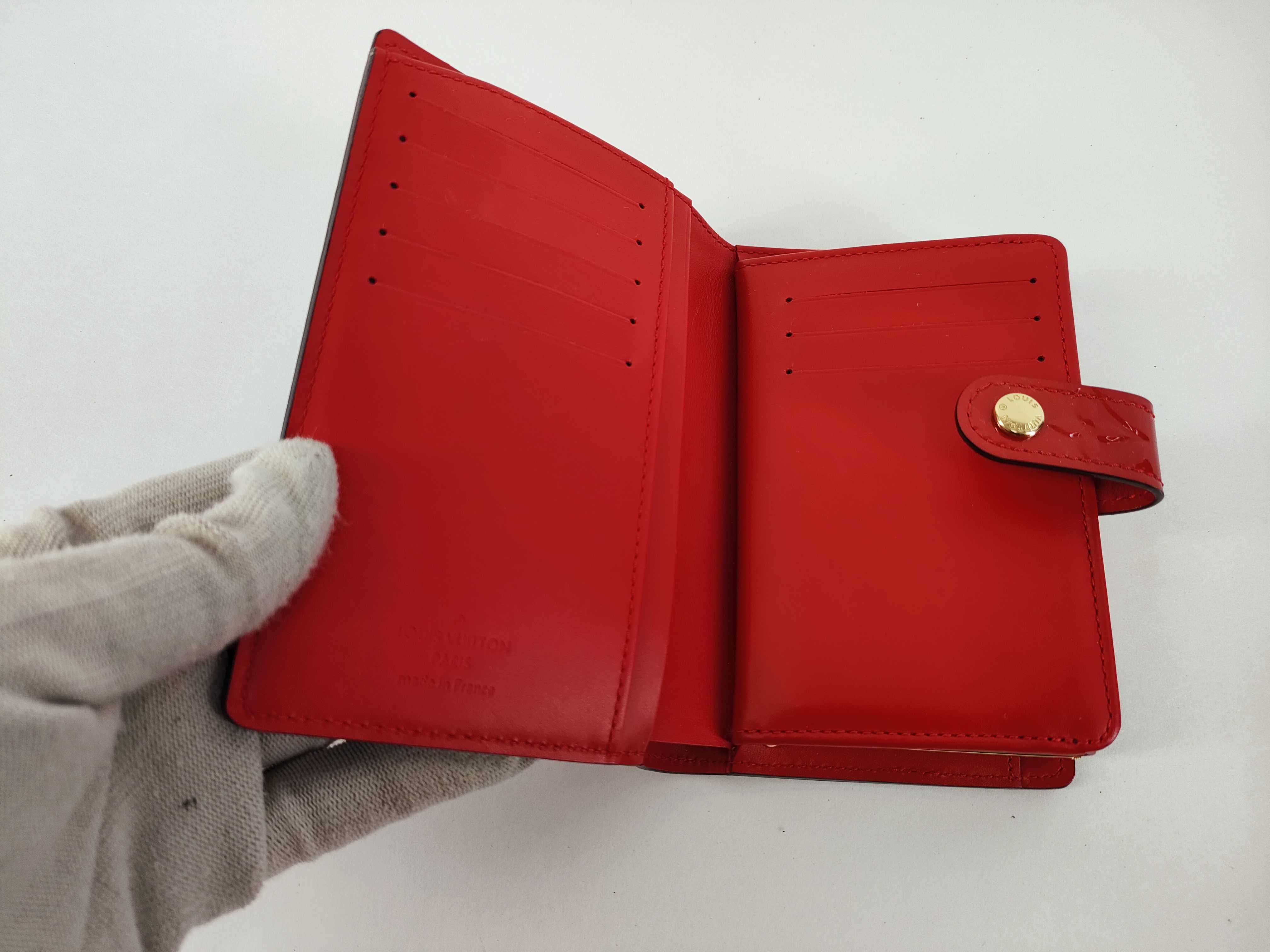 Vernis Louis Vuitton Vernis Portefeuille Viennois Pomme d'Amour M93528 MI5104 Accessories: Dust bag Wallet — view 9
