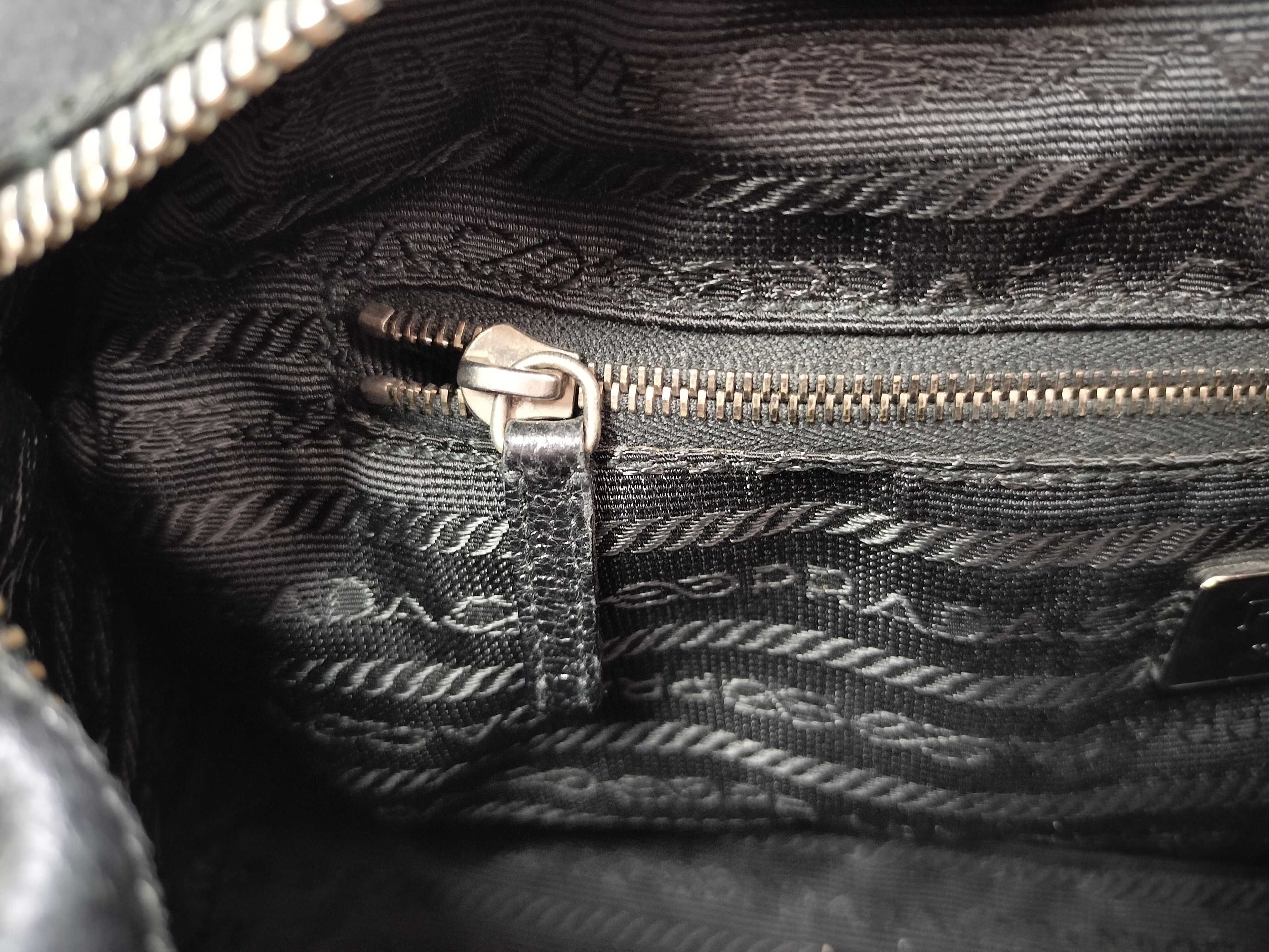 handbag, leather, black handbag — view 12
