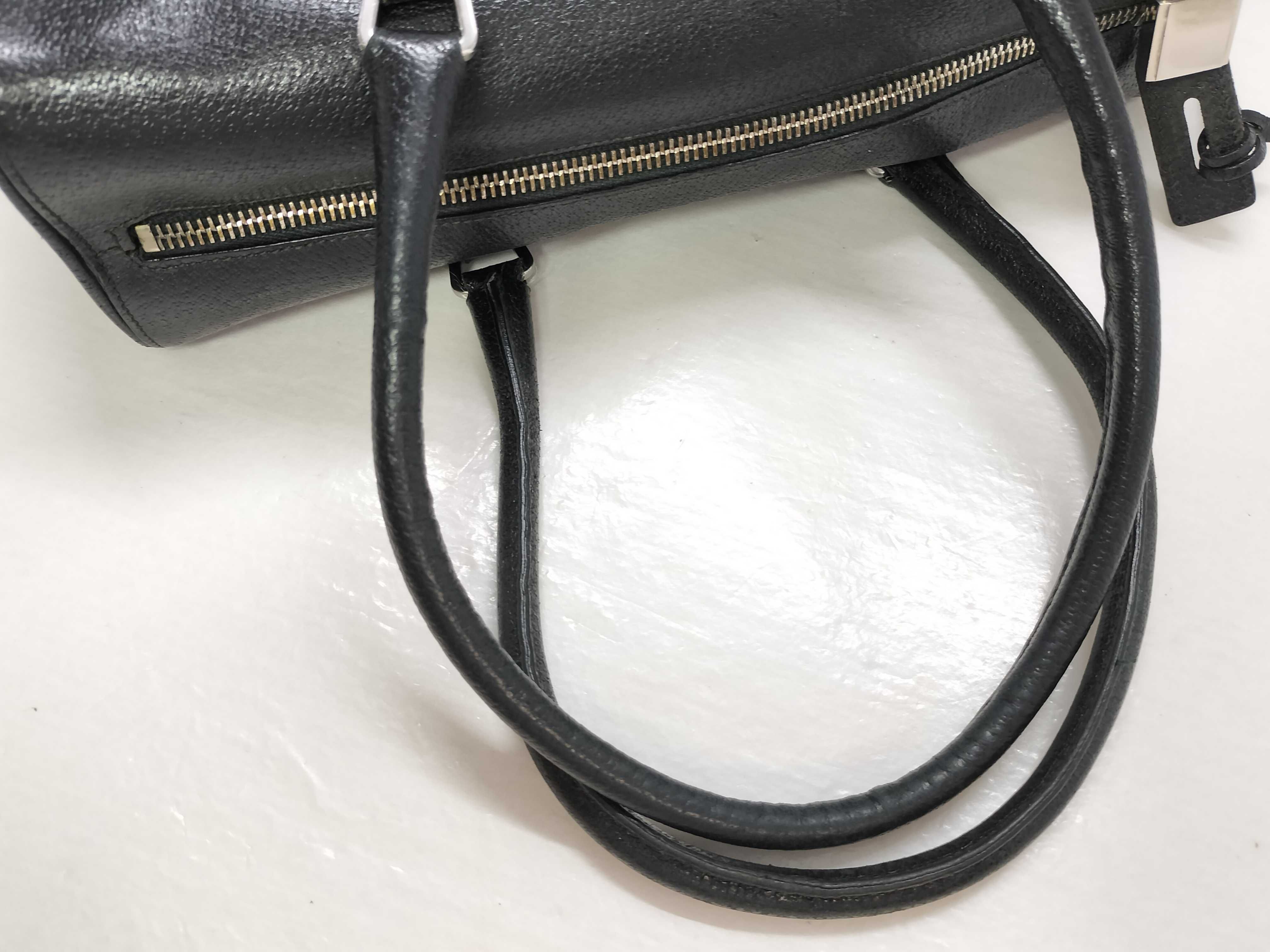 handbag, leather, black handbag — view 3