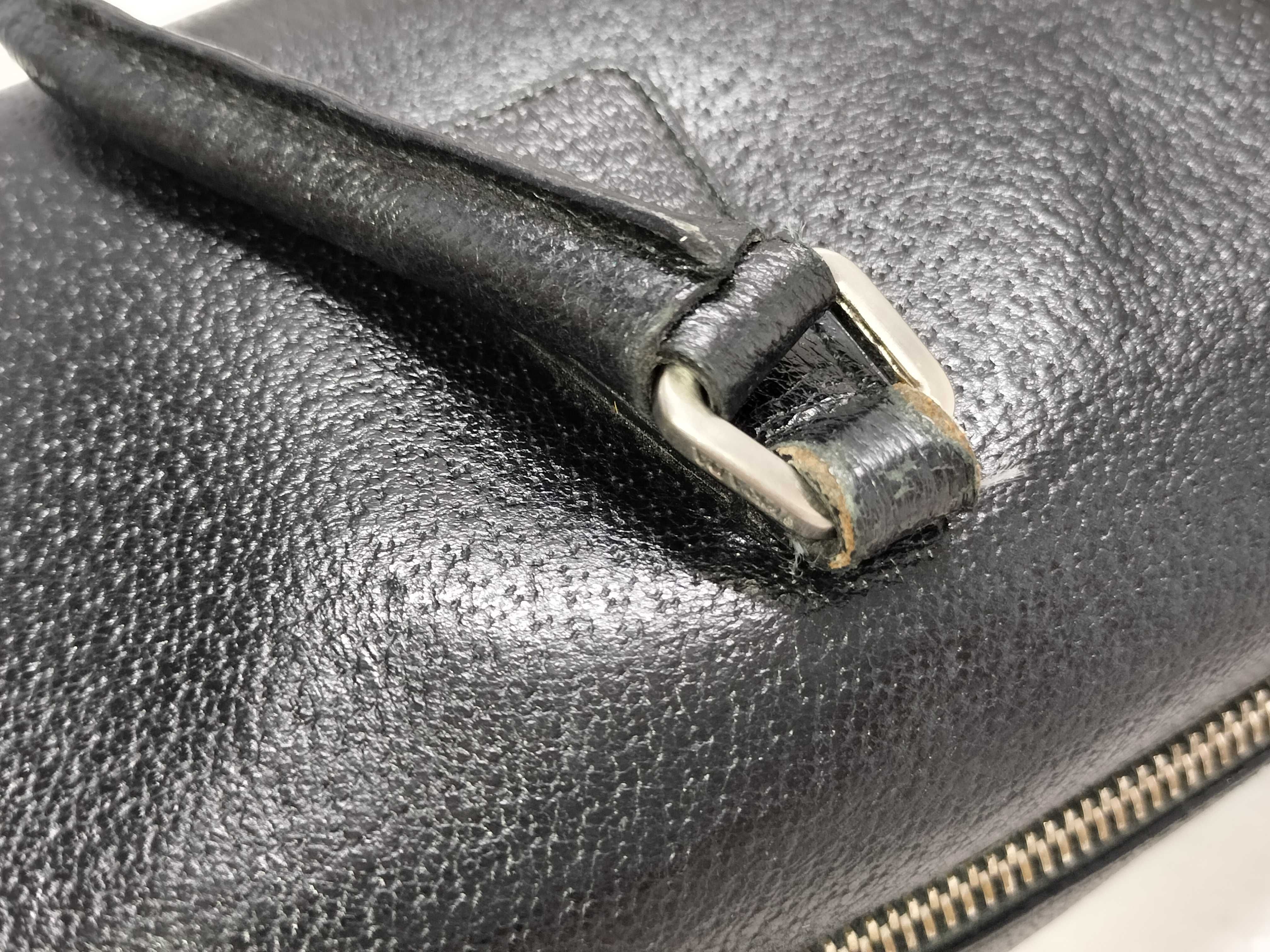 handbag, leather, black handbag — view 5