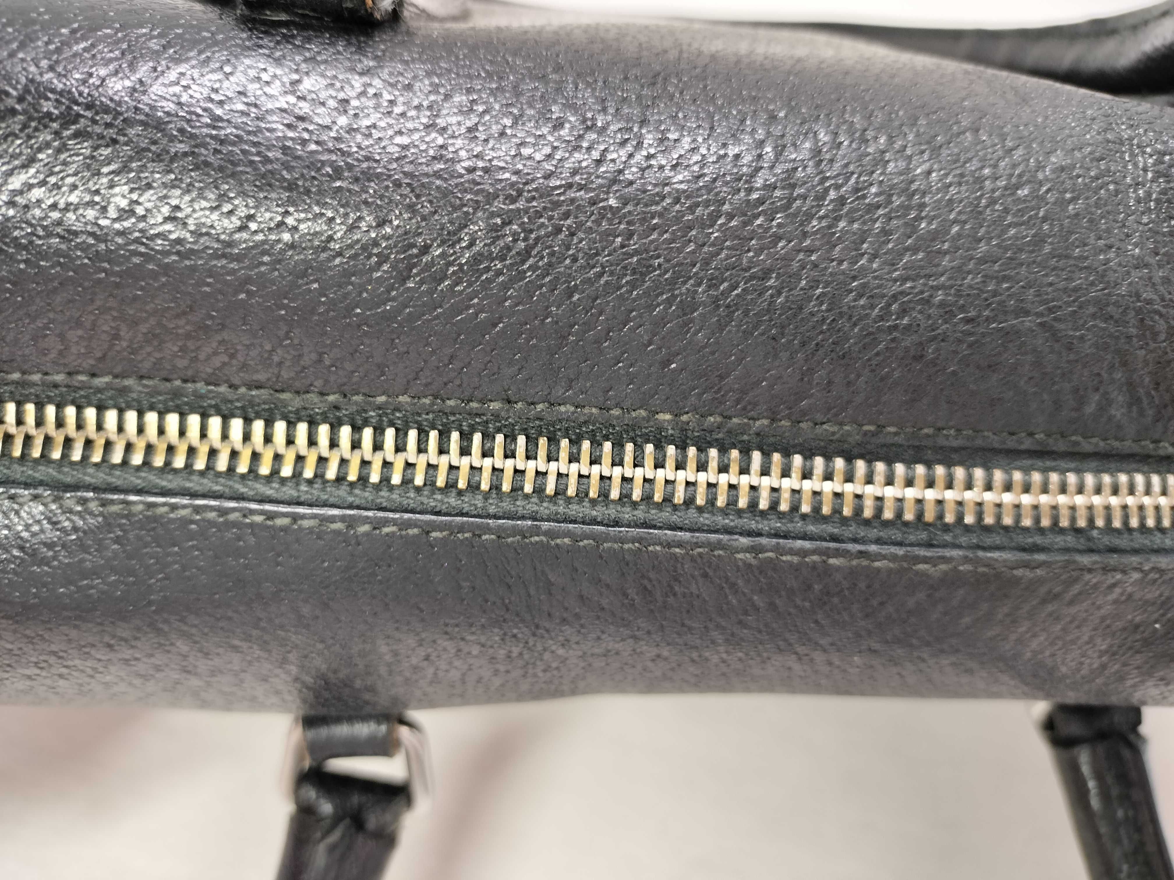 handbag, leather, black handbag — view 6