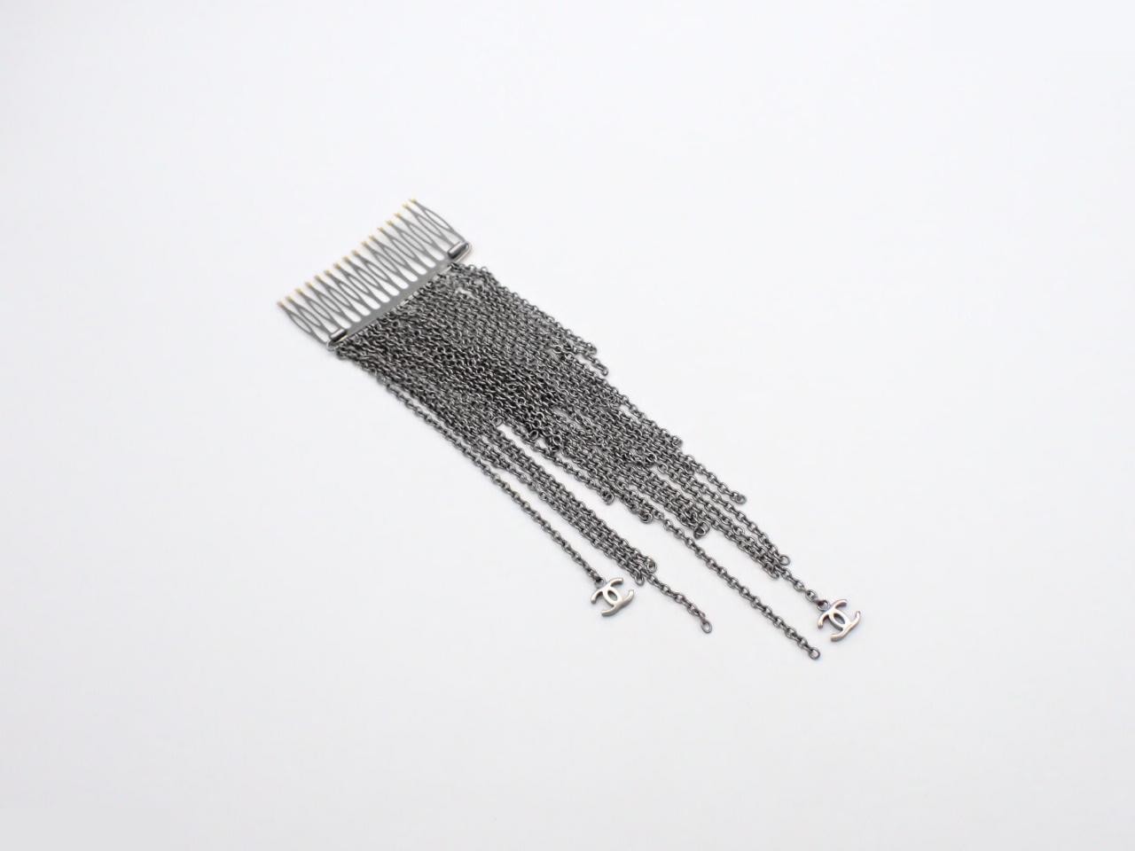 Coco Mark Fringe Comb Hair Accessory — view 2
