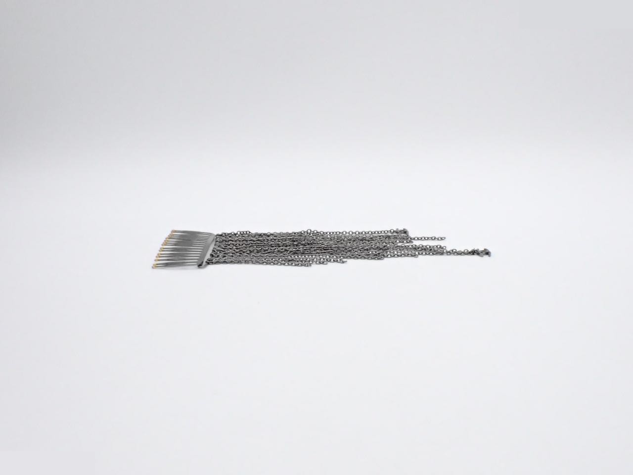 Coco Mark Fringe Comb Hair Accessory — view 3