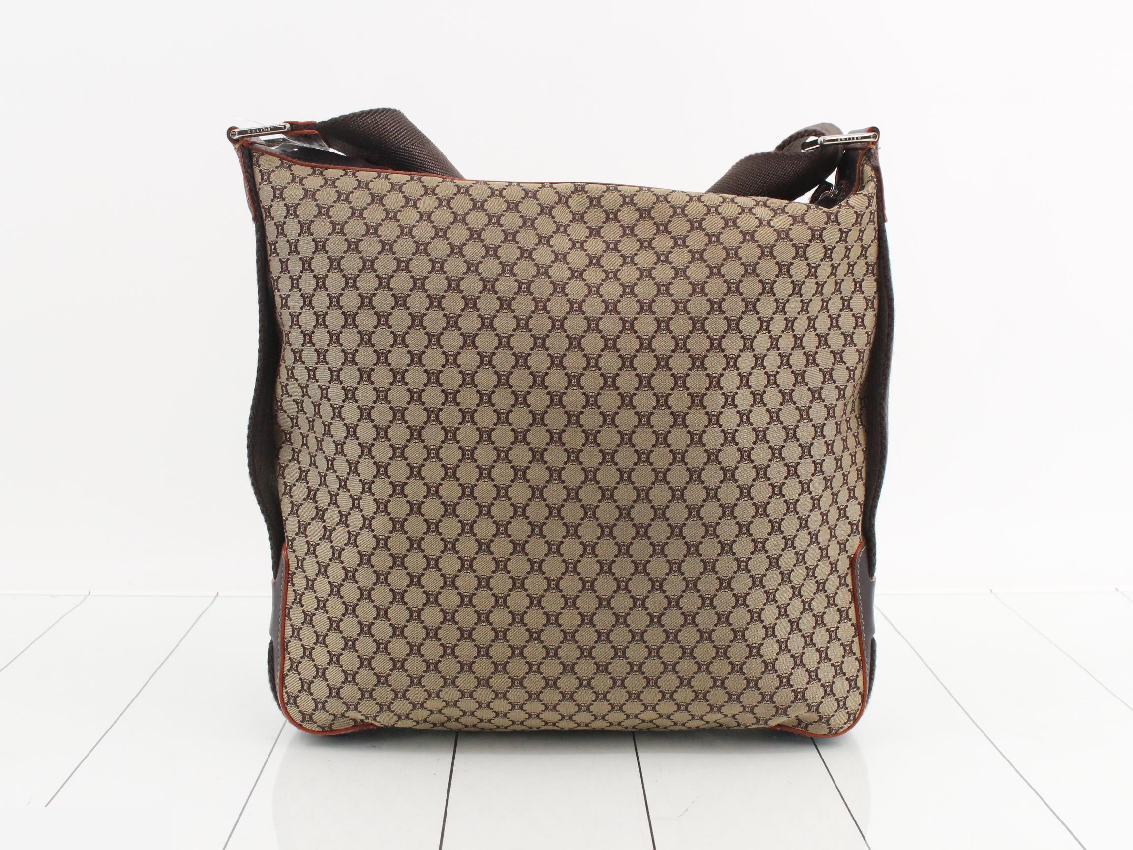 Other lines: Bags/Shoulder bags, Macadam pattern, Dark brown canvas — view 2