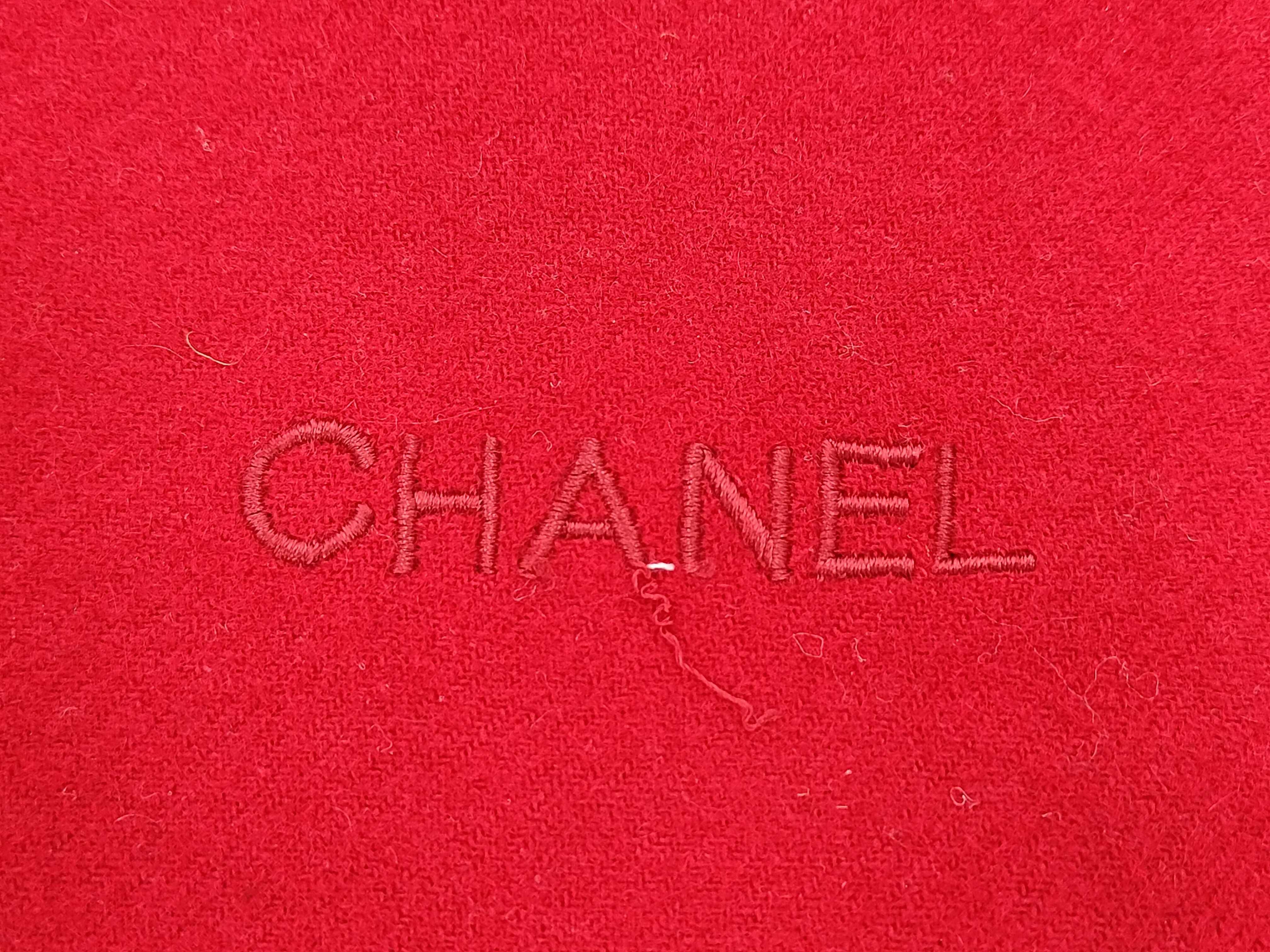 French flag cashmere scarf and other accessories — view 4