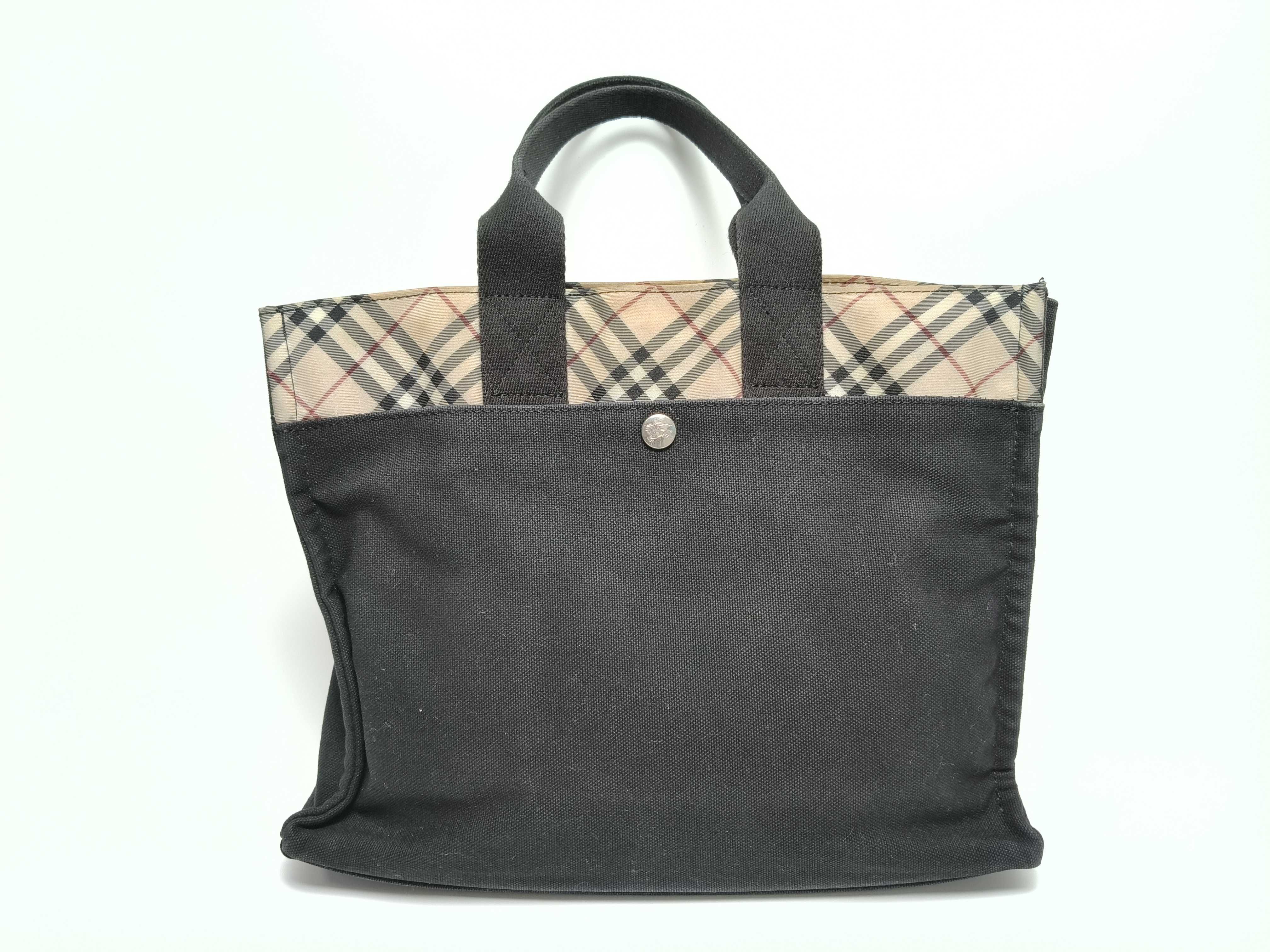 Blue Label Nylon Tote Bag