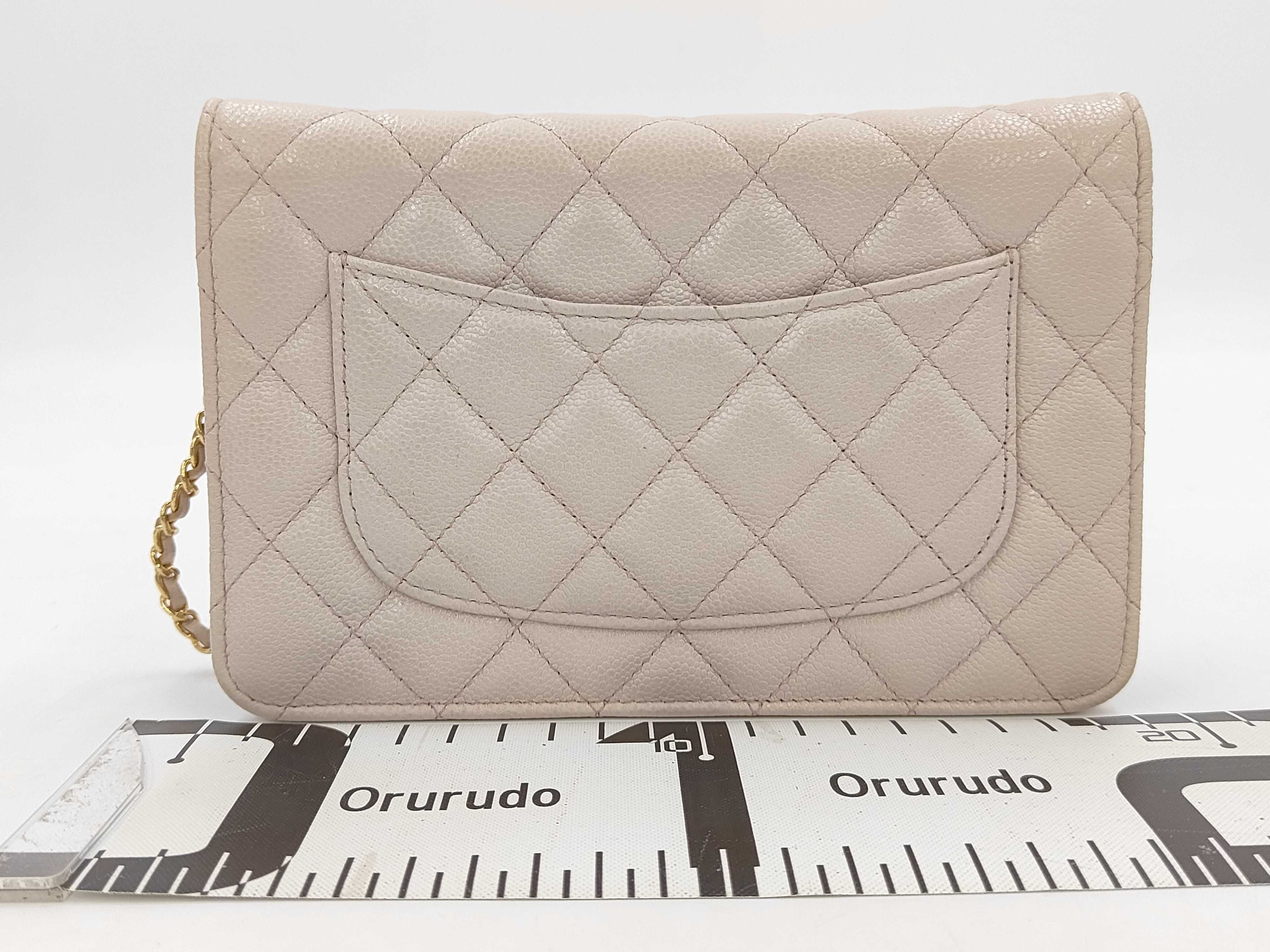 WOC chain bag gold button shoulder bag — view 2