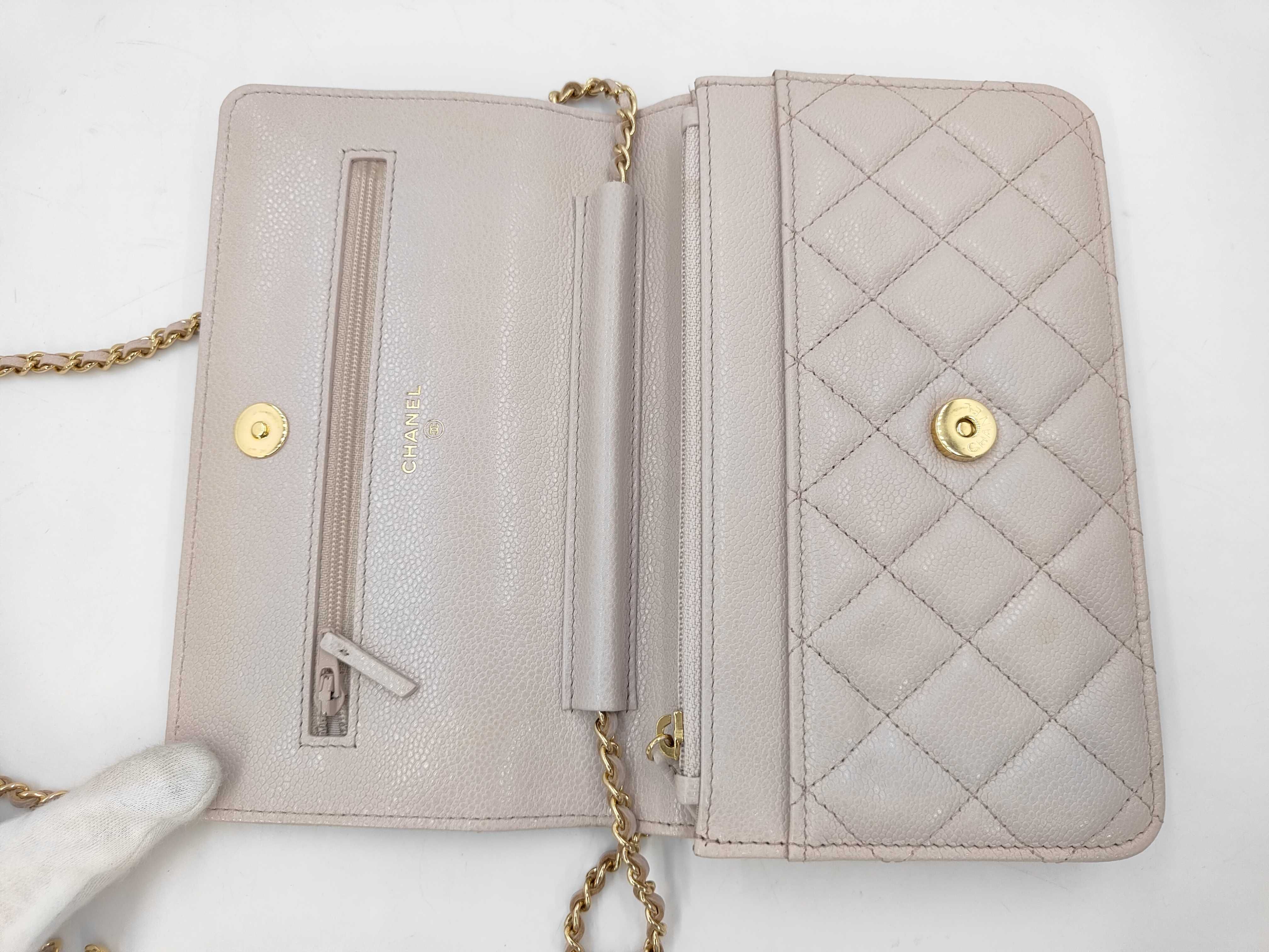WOC chain bag gold button shoulder bag — view 8