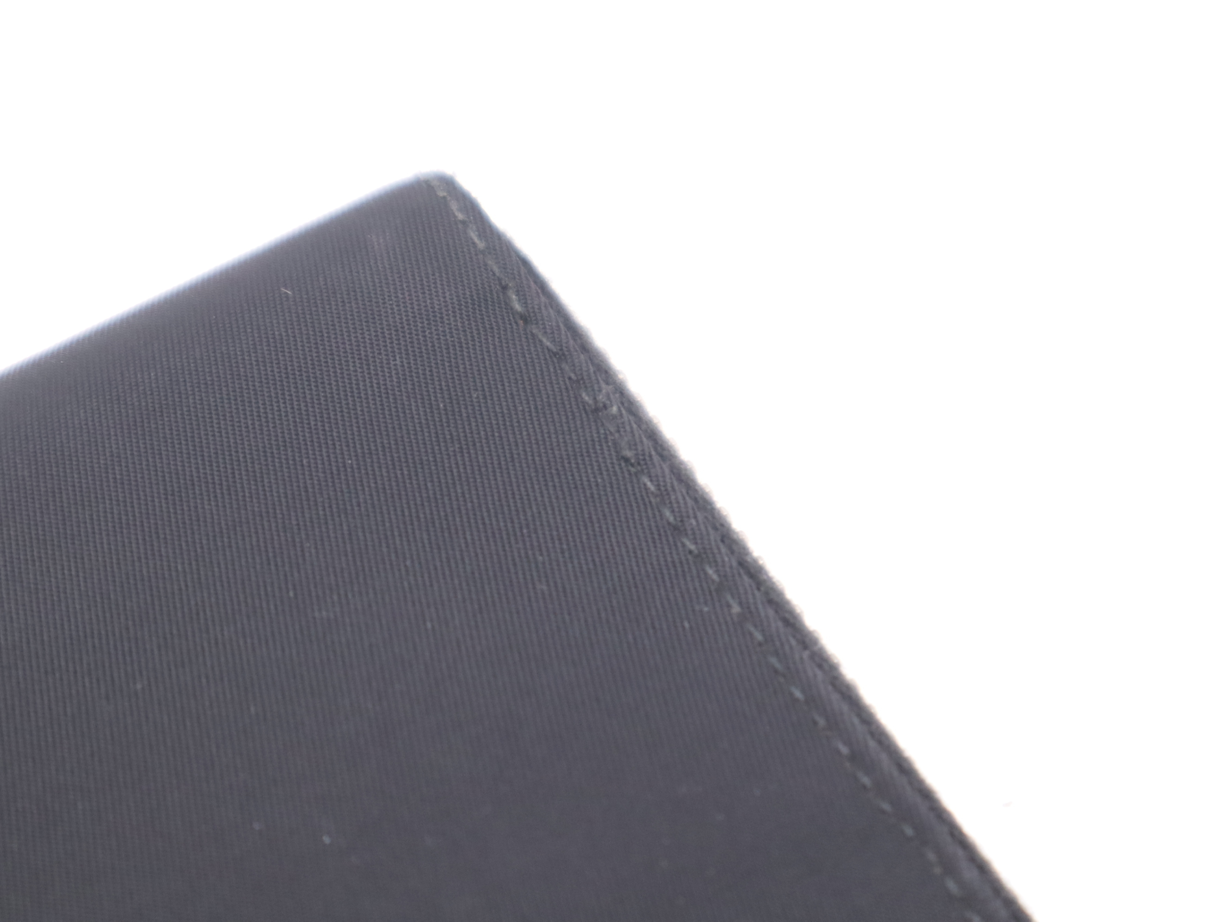 IM0506 Nylon Round Black Long Wallet with Card and Box — view 6