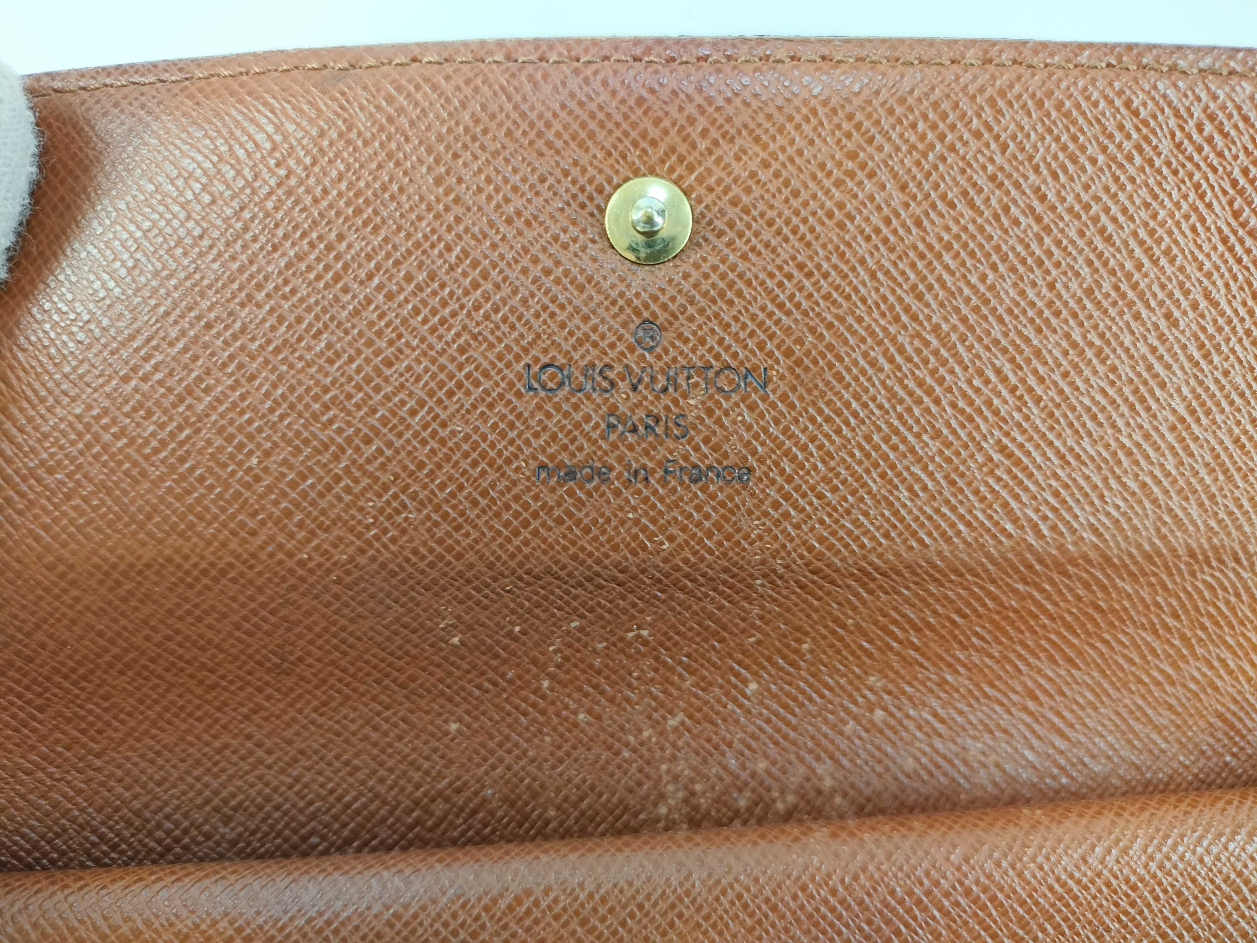 Monogram Louis Vuitton Monogram Portefeuille Tresor International Folding Wallet — view 11