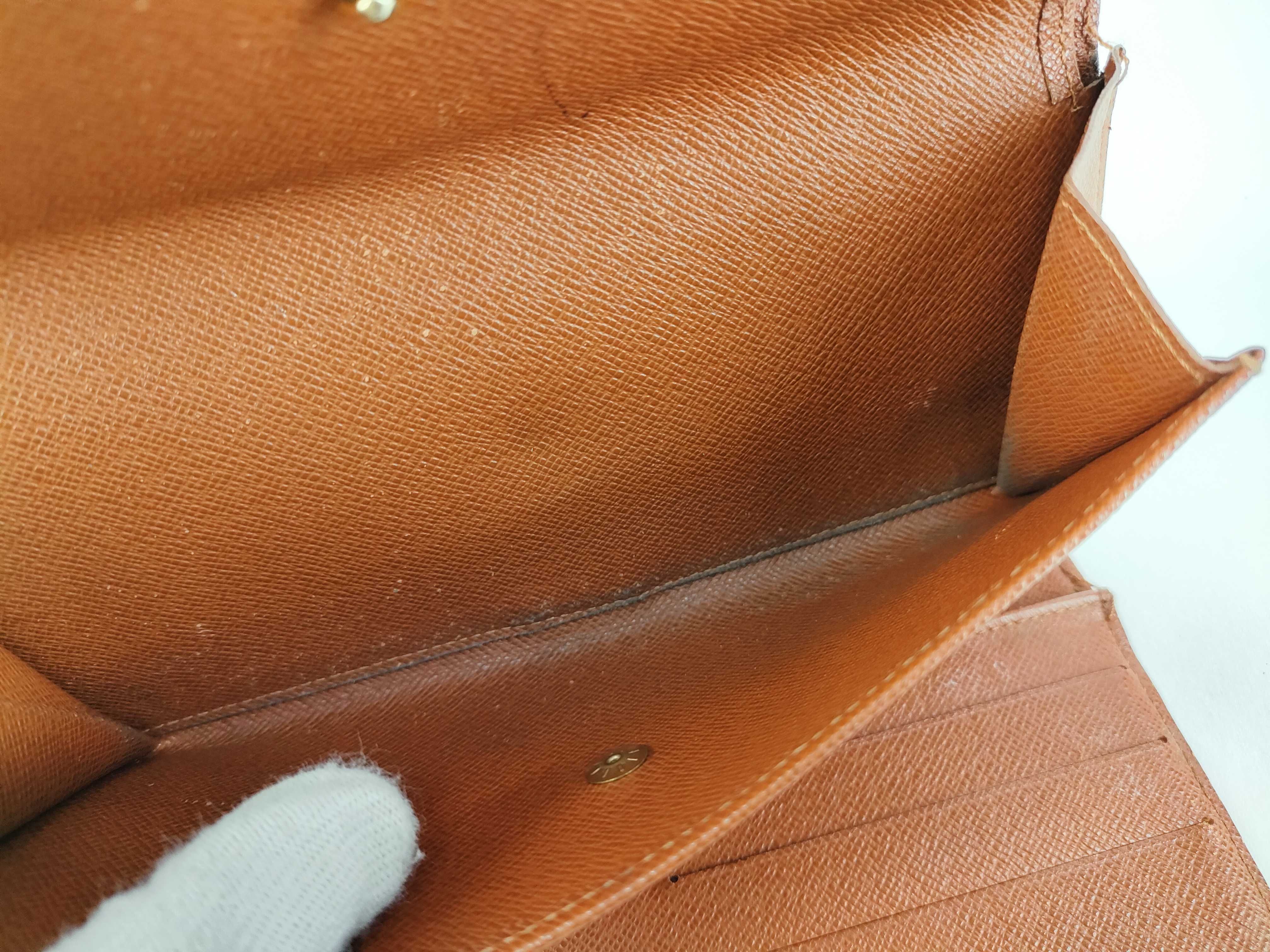 Monogram Louis Vuitton Monogram Portefeuille Tresor International Folding Wallet — view 12