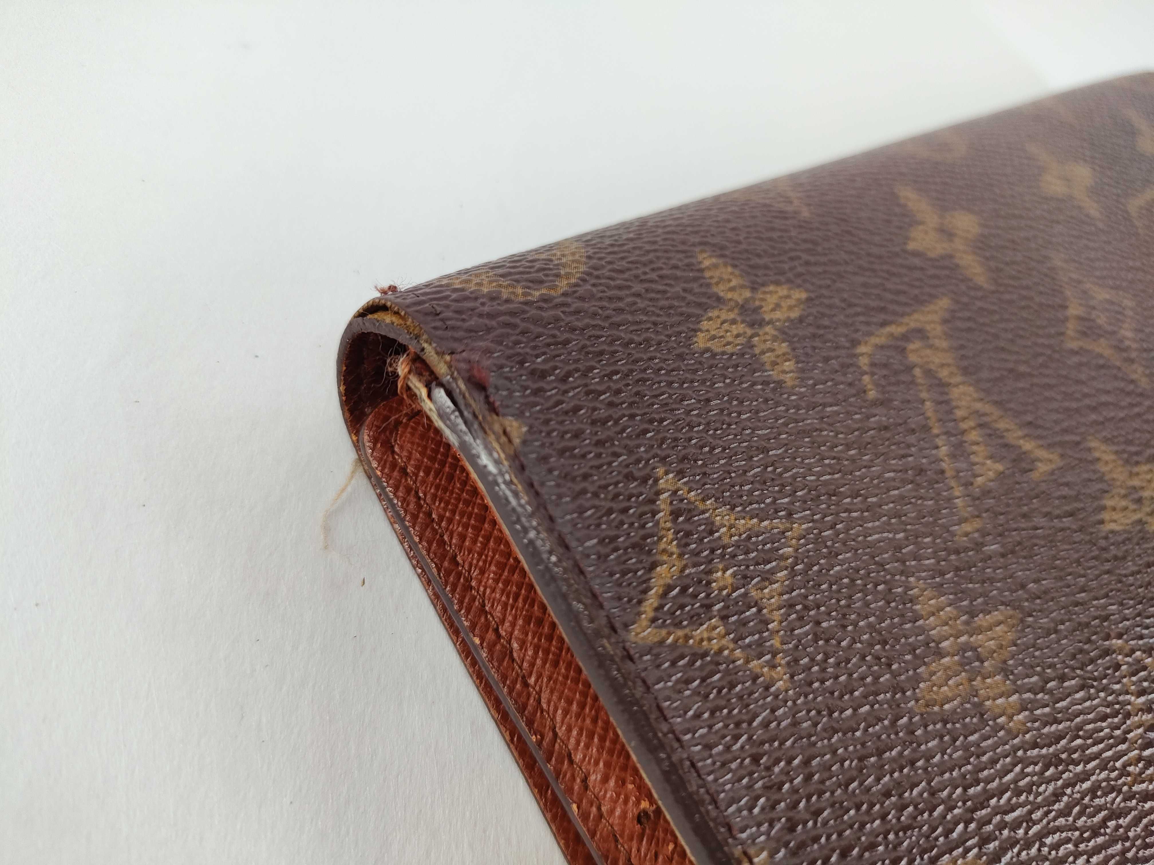 Monogram Louis Vuitton Monogram Portefeuille Tresor International Folding Wallet — view 15
